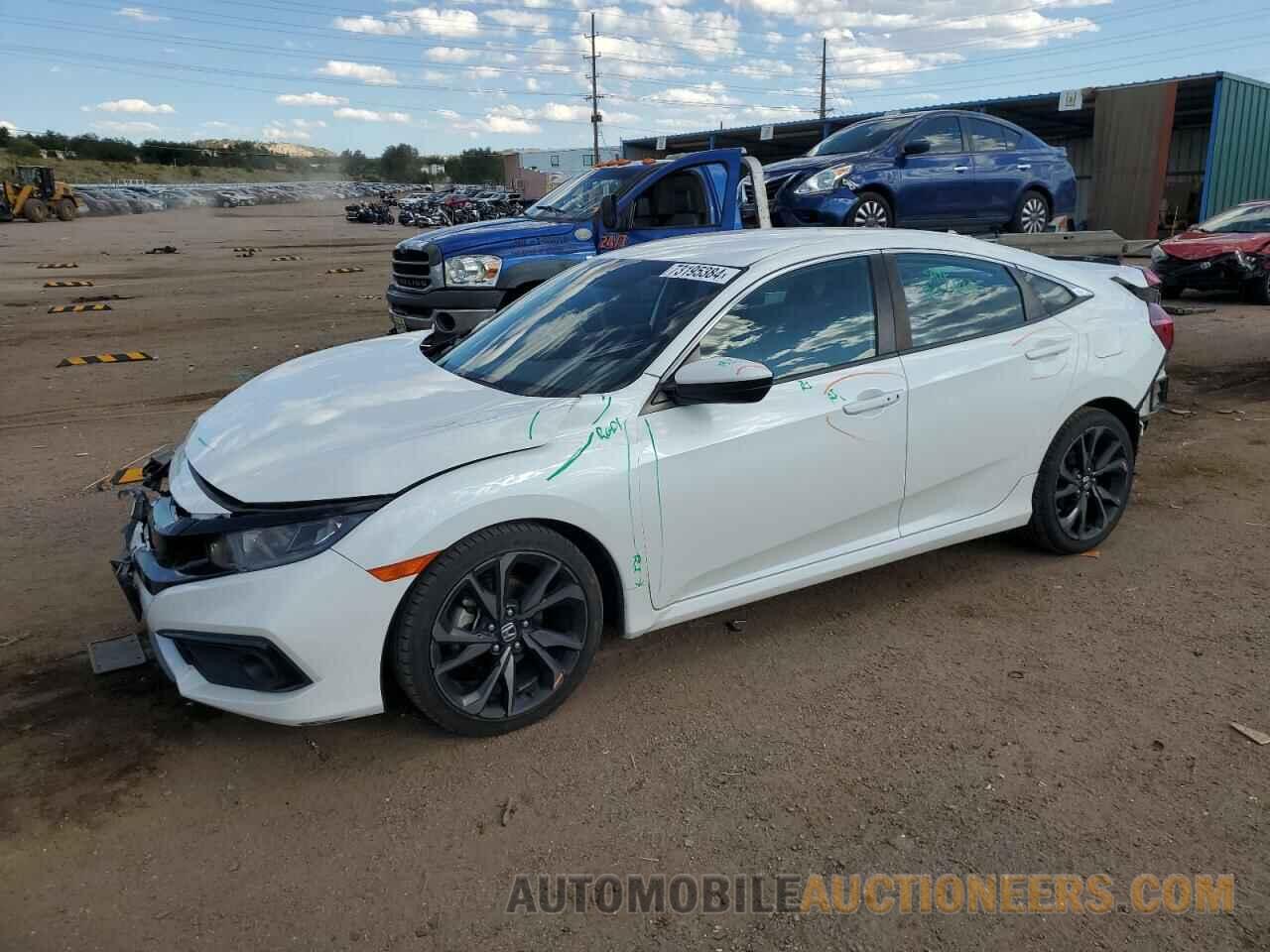 19XFC2F84LE001707 HONDA CIVIC 2020