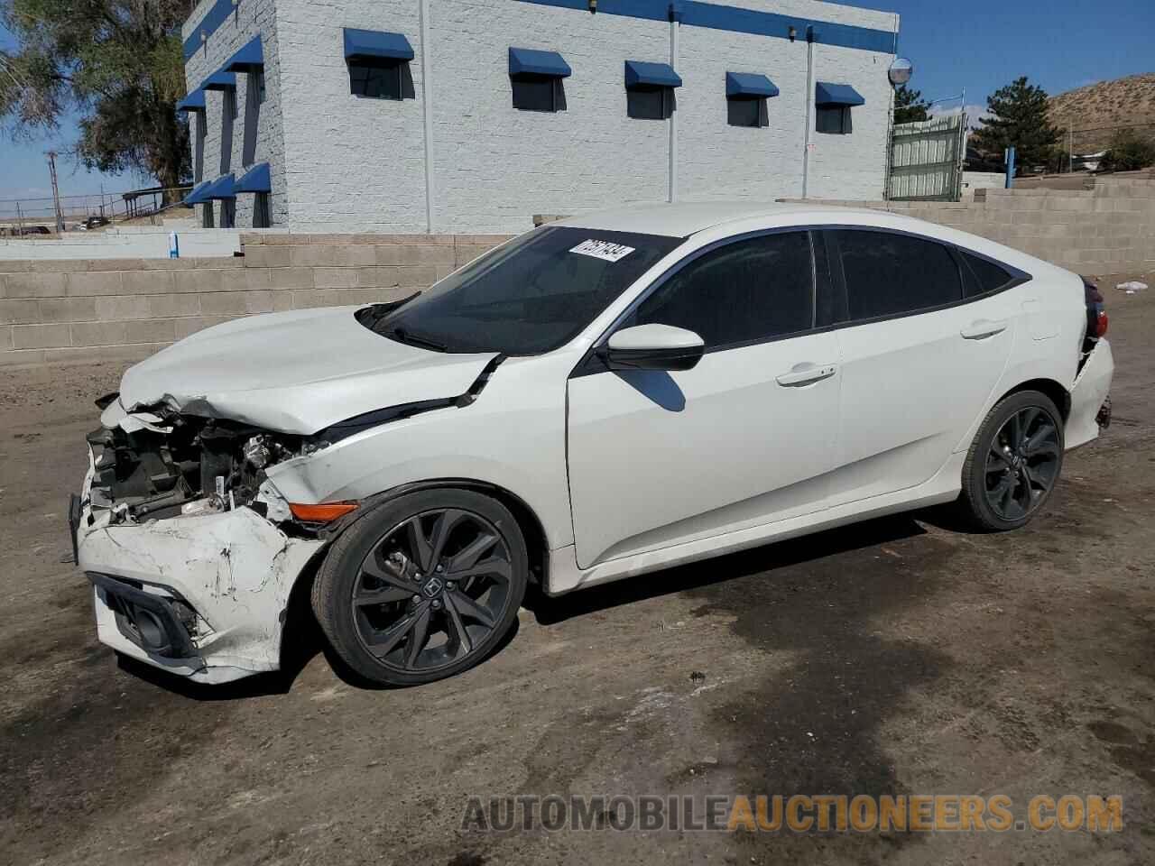 19XFC2F84ME201665 HONDA CIVIC 2021