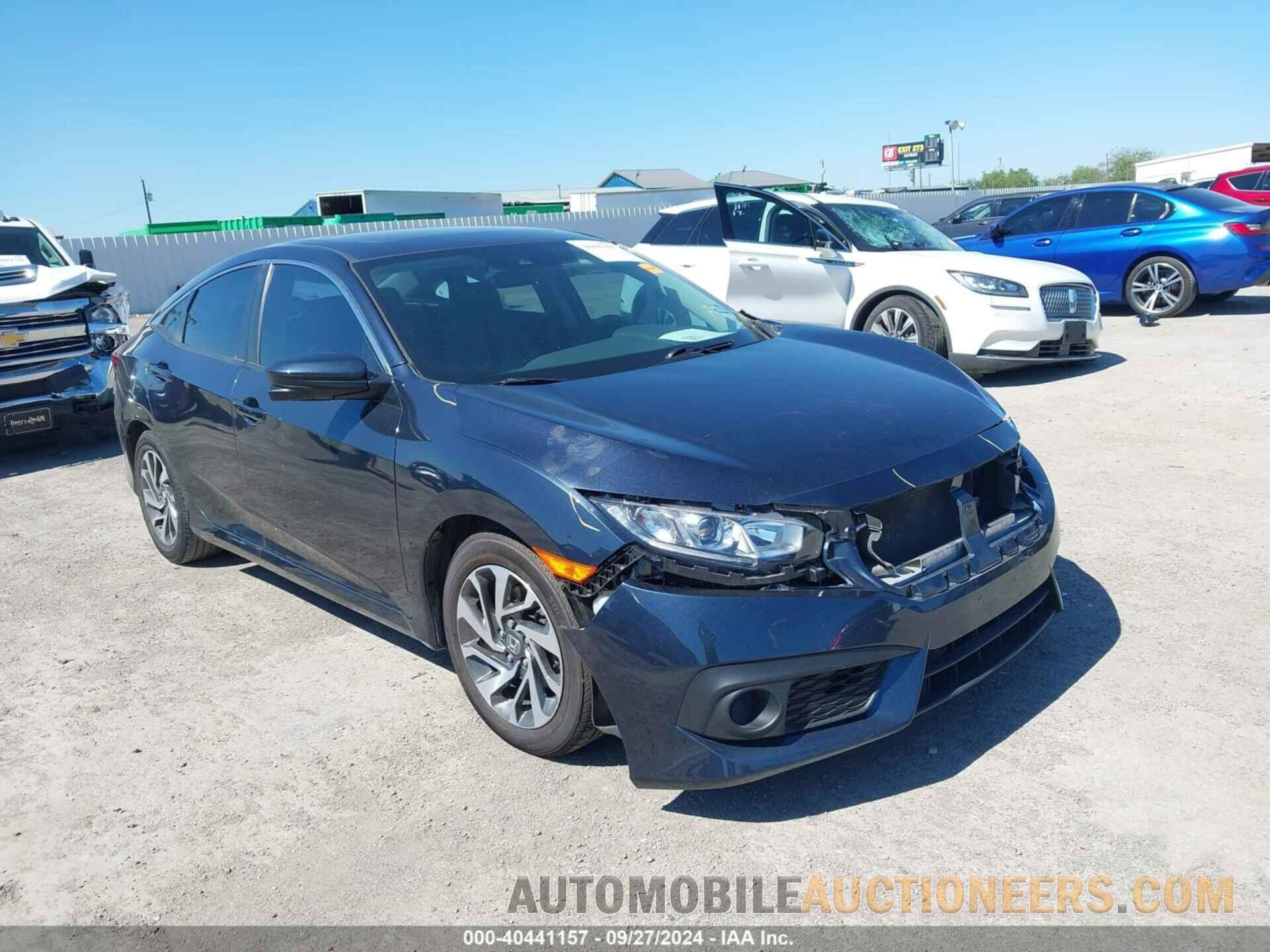 19XFC2F85GE039887 HONDA CIVIC 2016