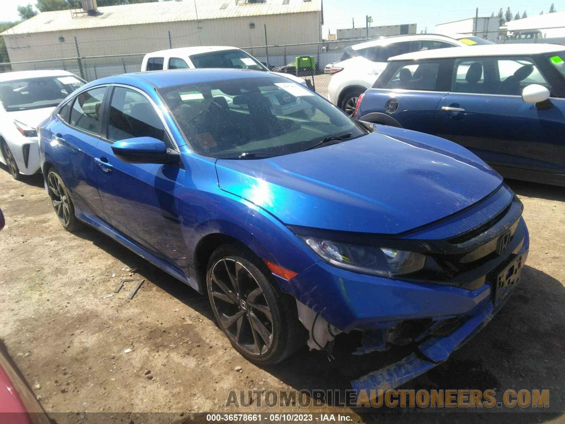 19XFC2F85ME201643 HONDA CIVIC 2021