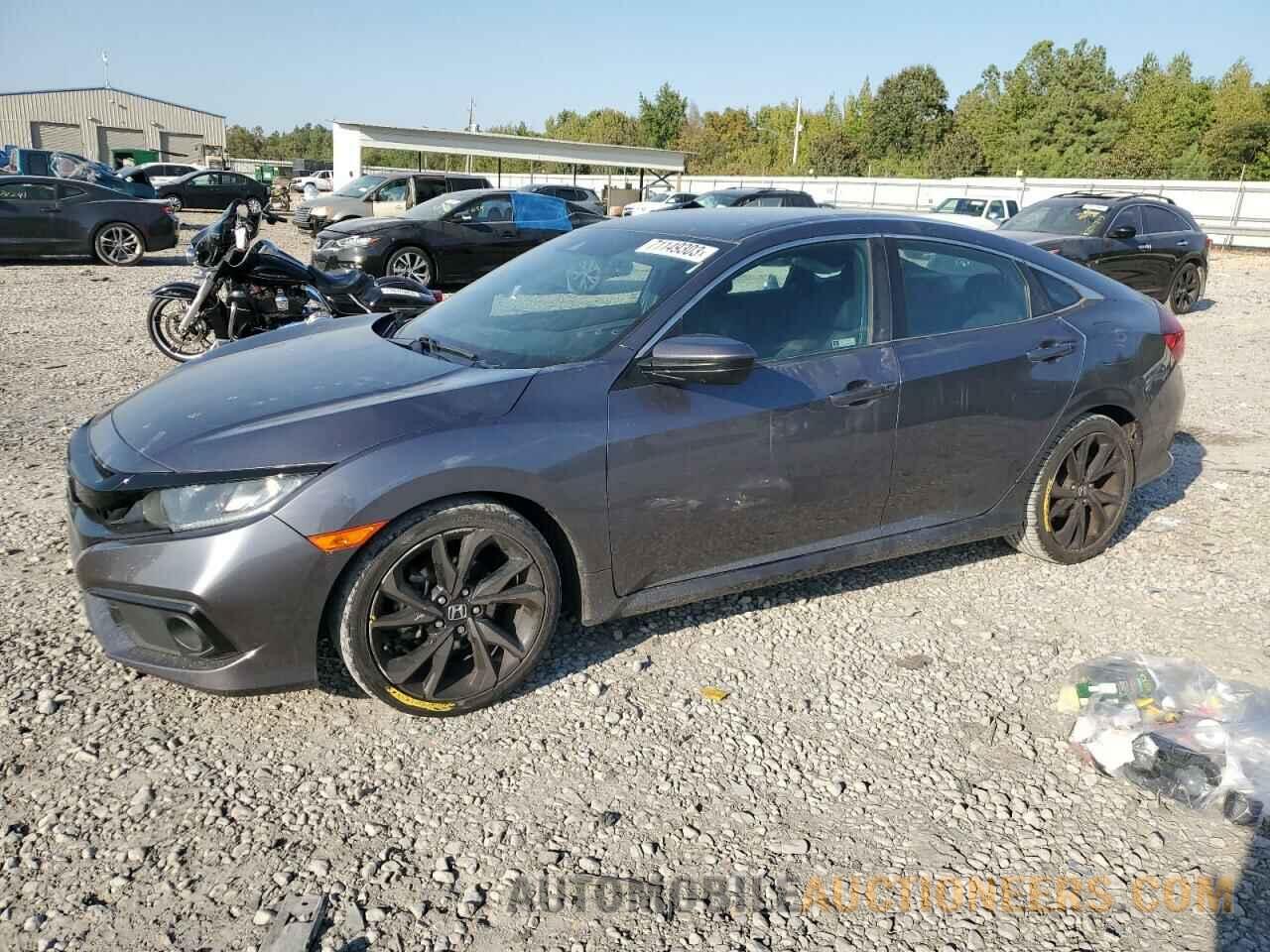 19XFC2F86KE002291 HONDA CIVIC 2019