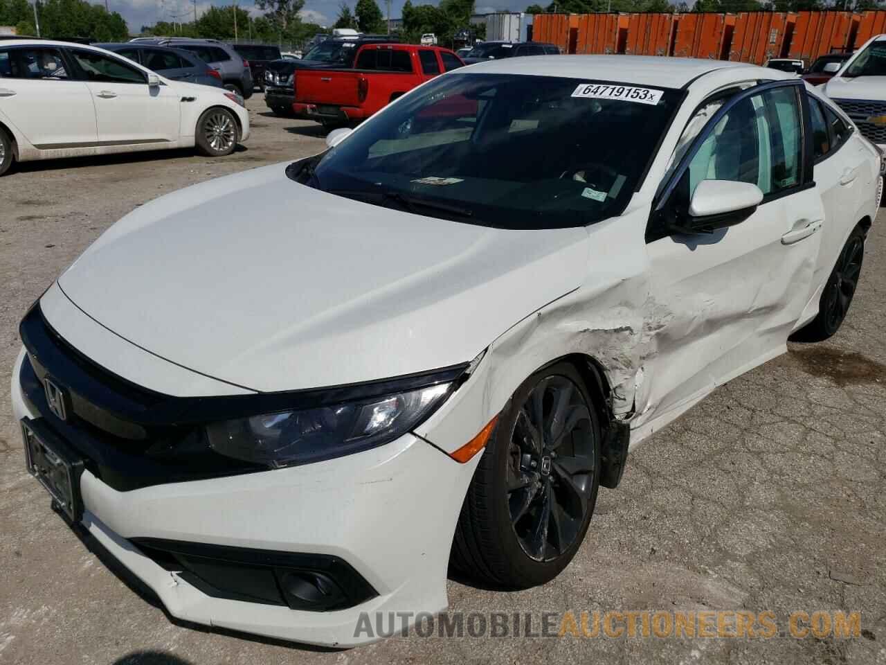 19XFC2F86KE002582 HONDA CIVIC 2019