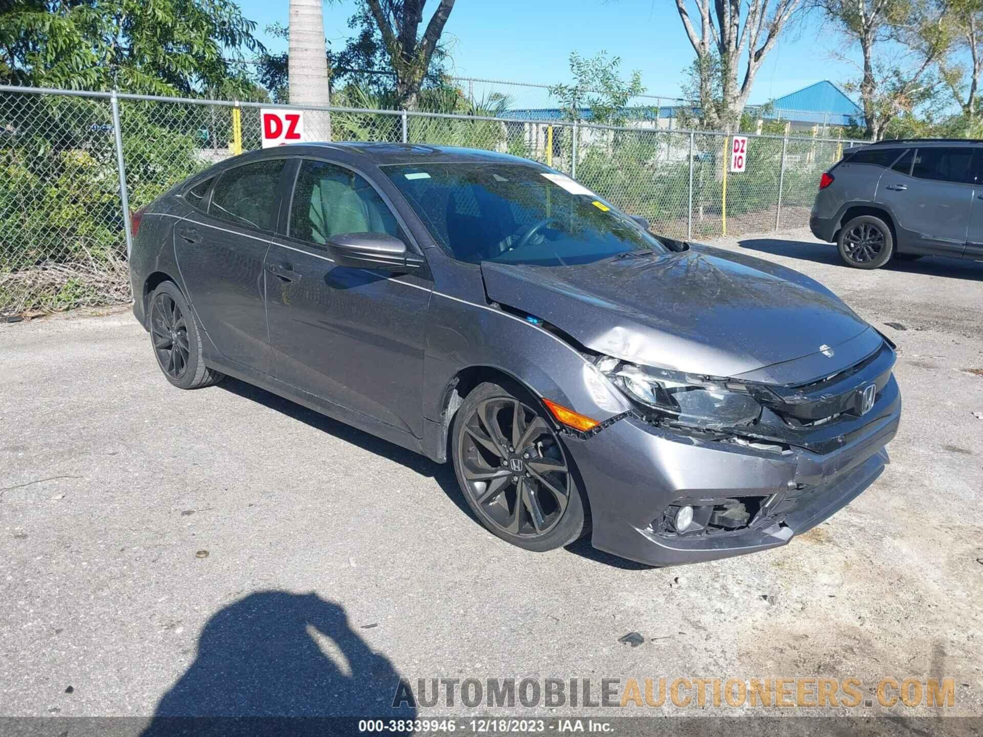 19XFC2F86KE002727 HONDA CIVIC 2019