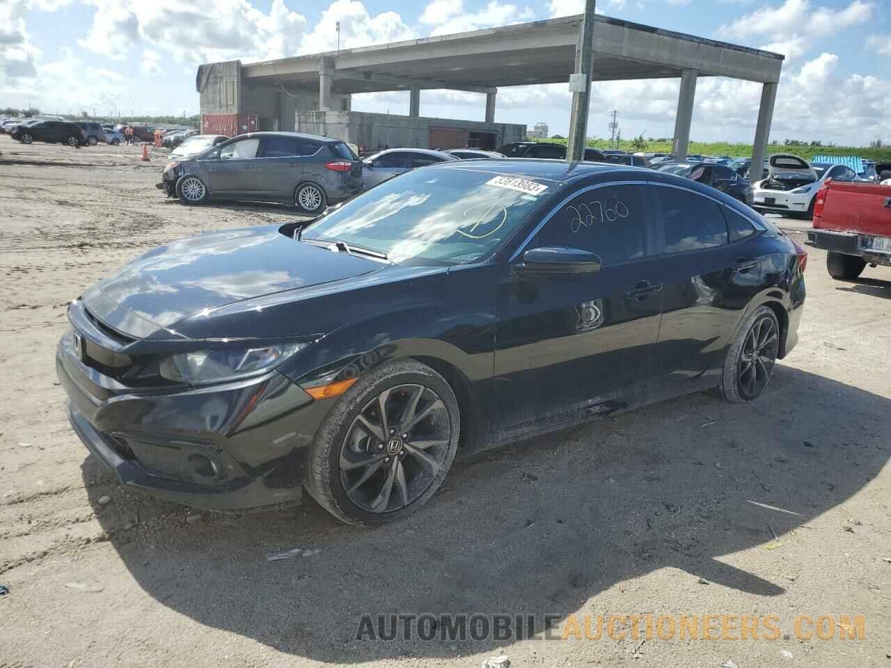 19XFC2F86KE033122 HONDA CIVIC 2019