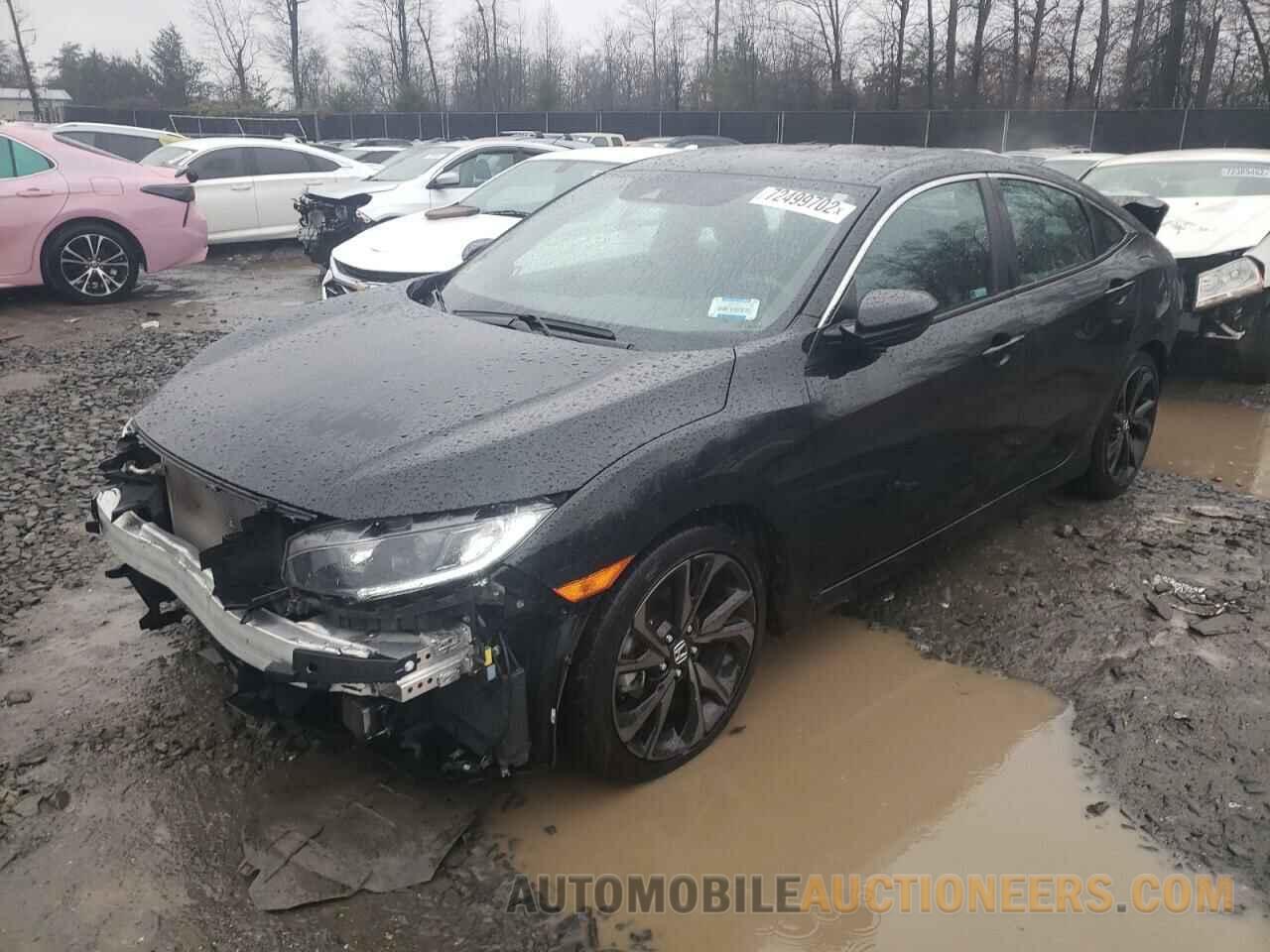 19XFC2F86KE034111 HONDA CIVIC 2019