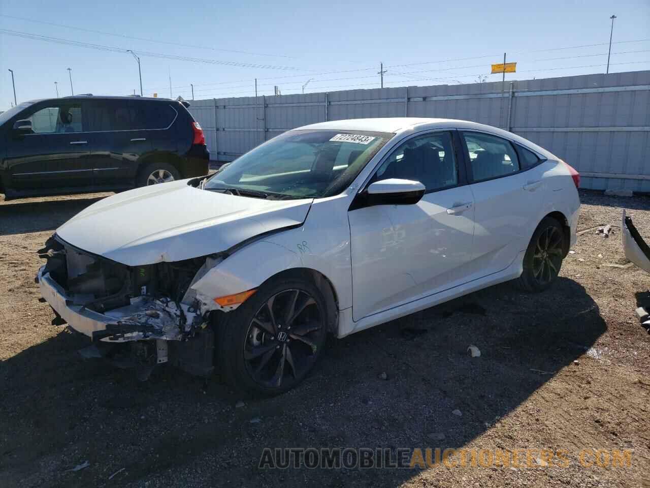 19XFC2F86KE037378 HONDA CIVIC 2019