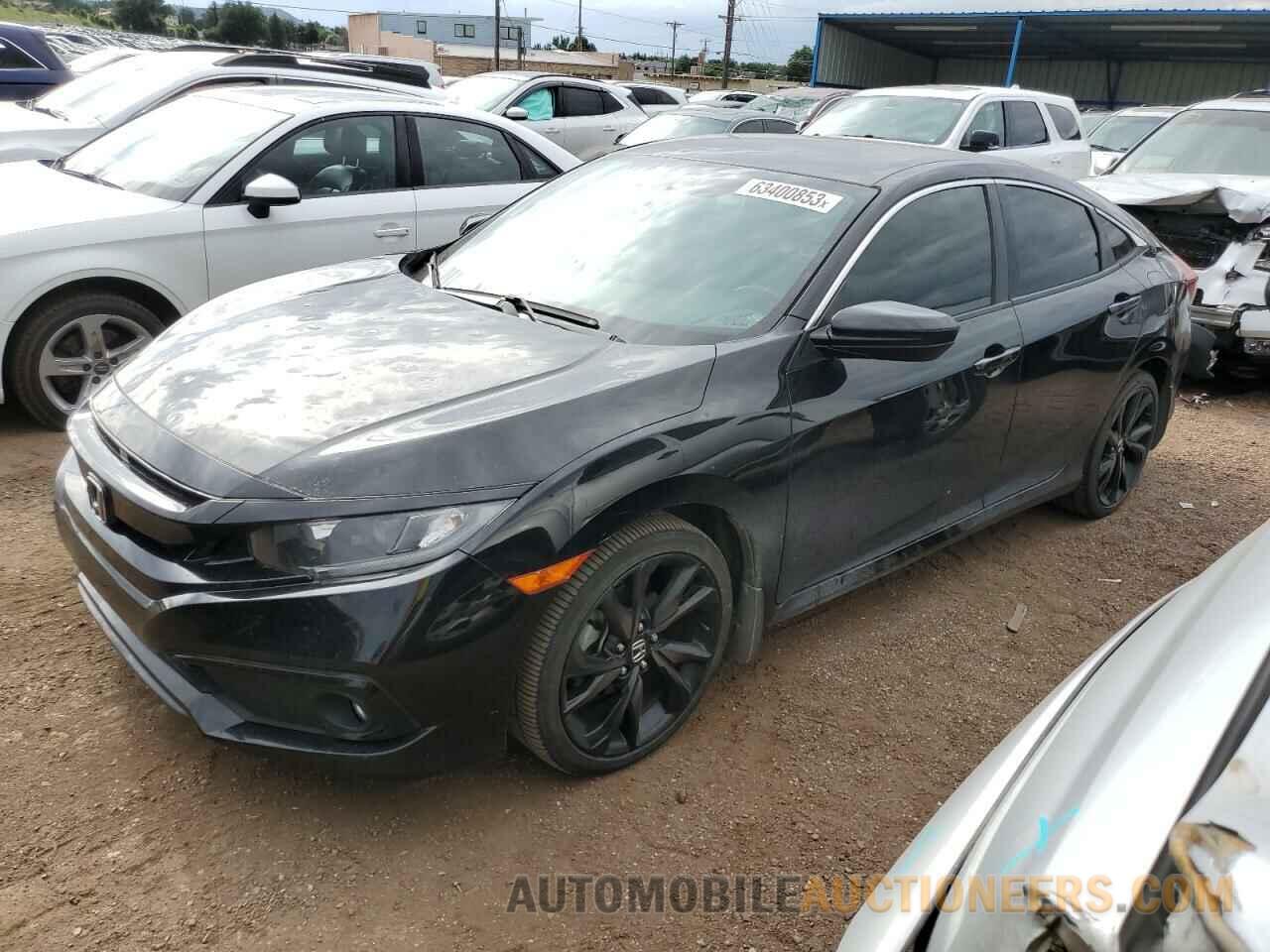 19XFC2F86KE037784 HONDA CIVIC 2019