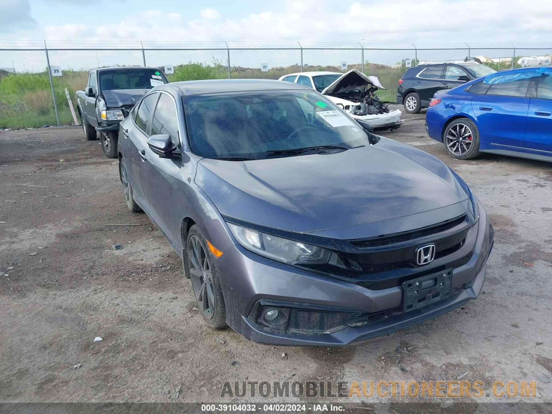 19XFC2F86LE010053 HONDA CIVIC 2020