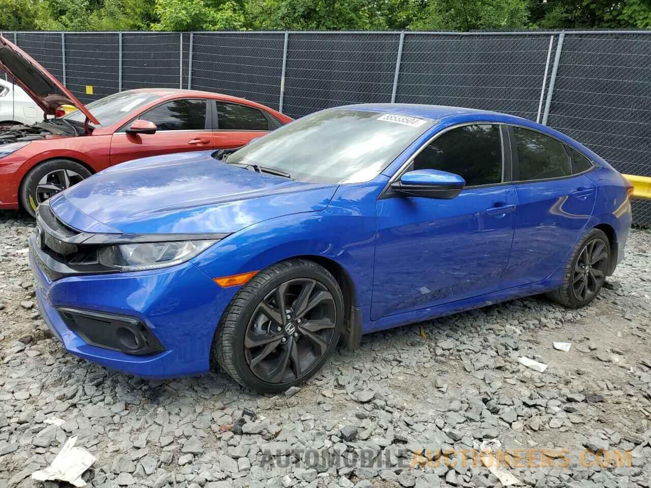 19XFC2F86LE019383 HONDA CIVIC 2020