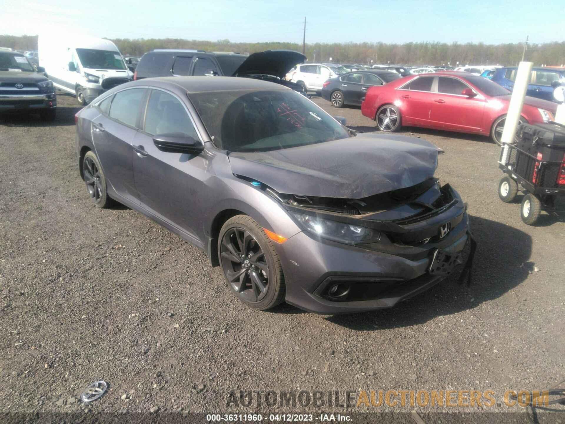 19XFC2F86LE214500 HONDA CIVIC SEDAN 2020