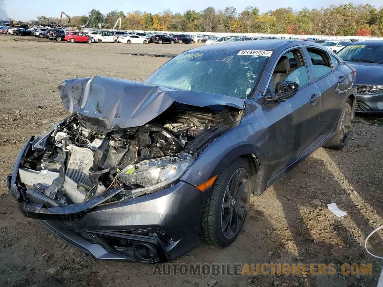 19XFC2F86ME201618 HONDA CIVIC 2021