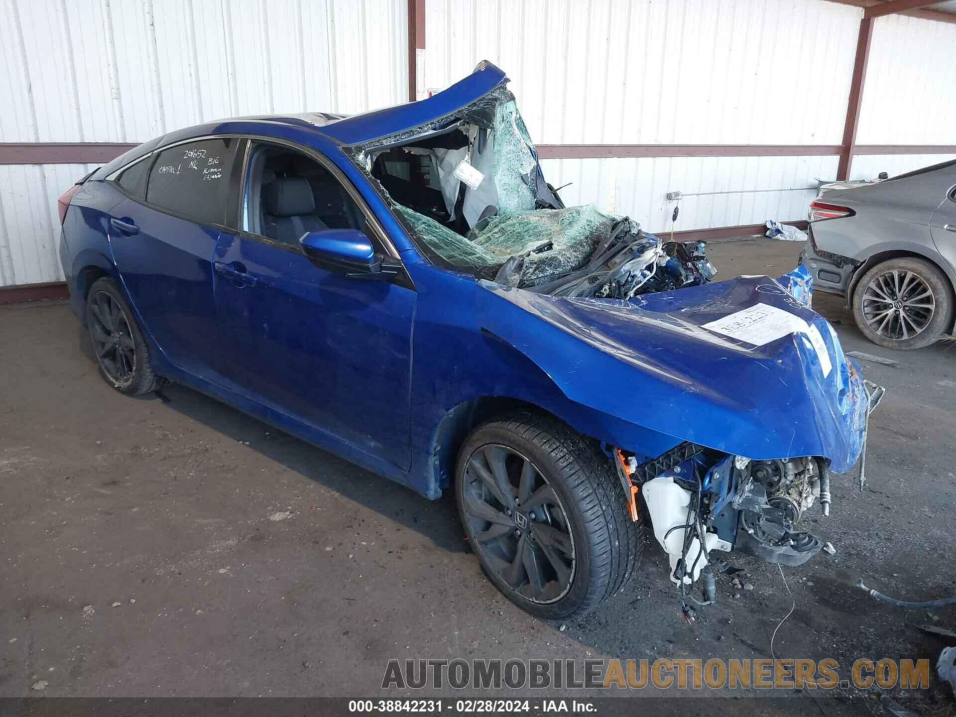 19XFC2F86ME201652 HONDA CIVIC 2021