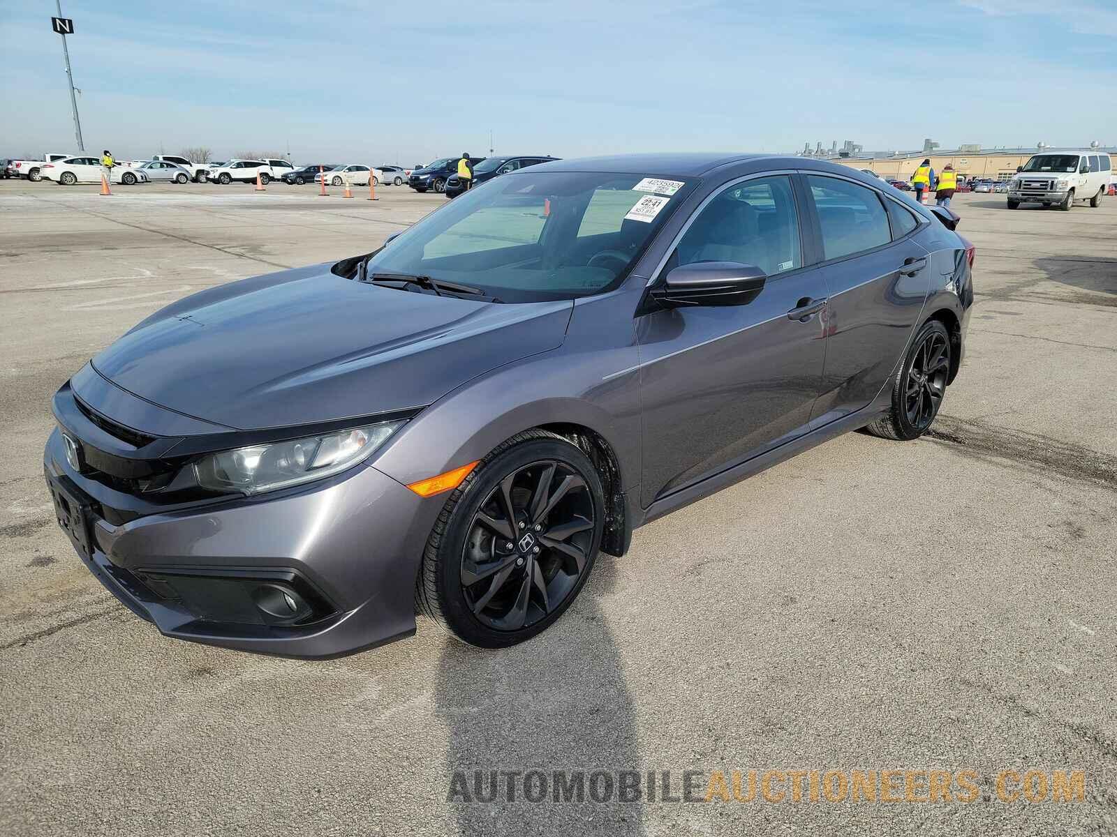 19XFC2F87KE020136 Honda Civic Sedan 2019