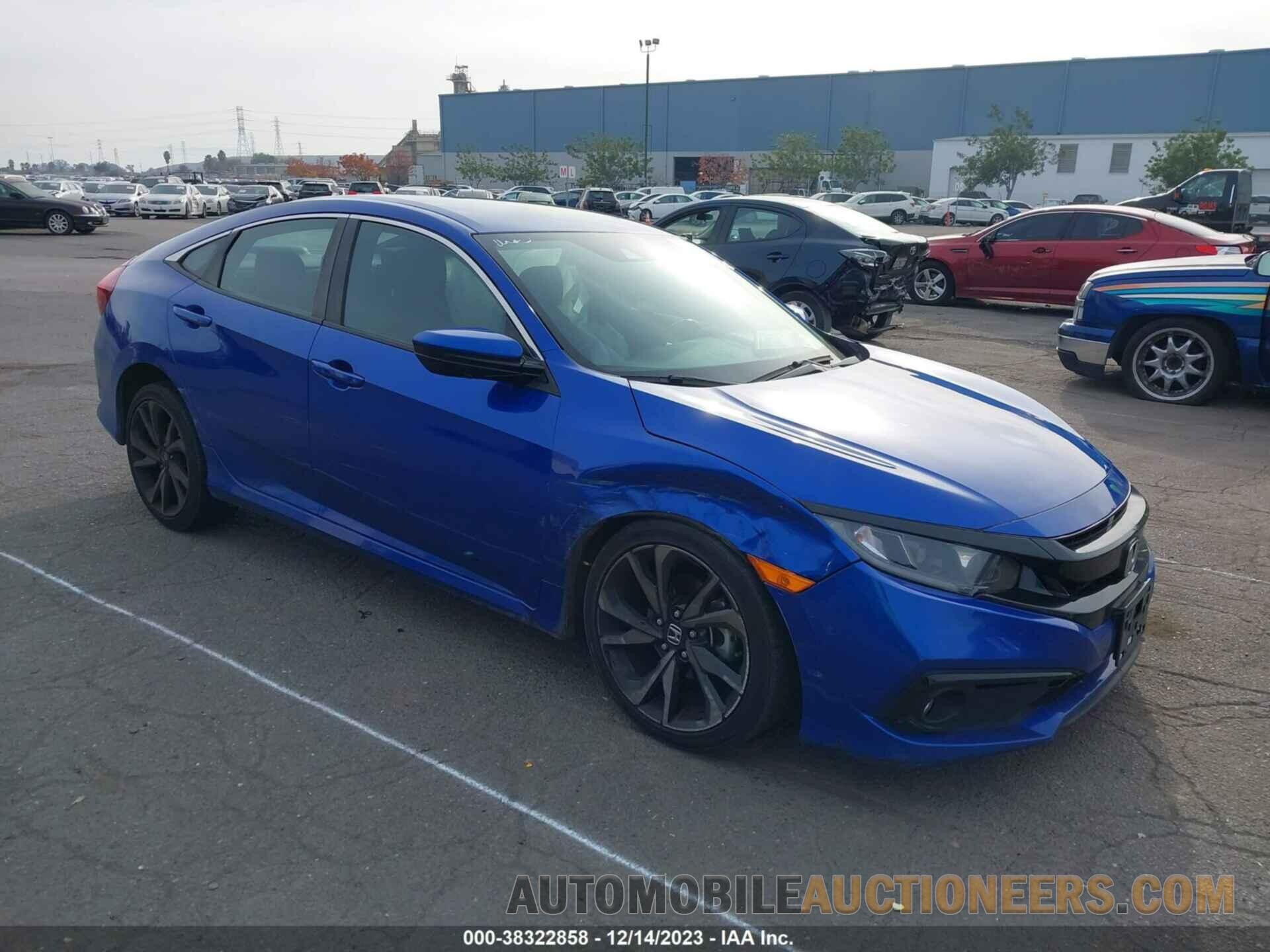 19XFC2F87KE201673 HONDA CIVIC 2019