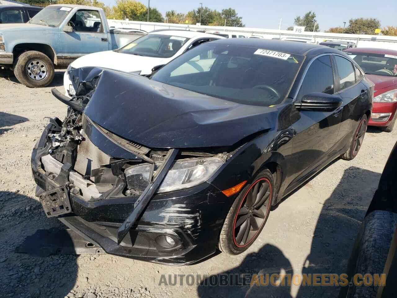 19XFC2F87KE202676 HONDA CIVIC 2019