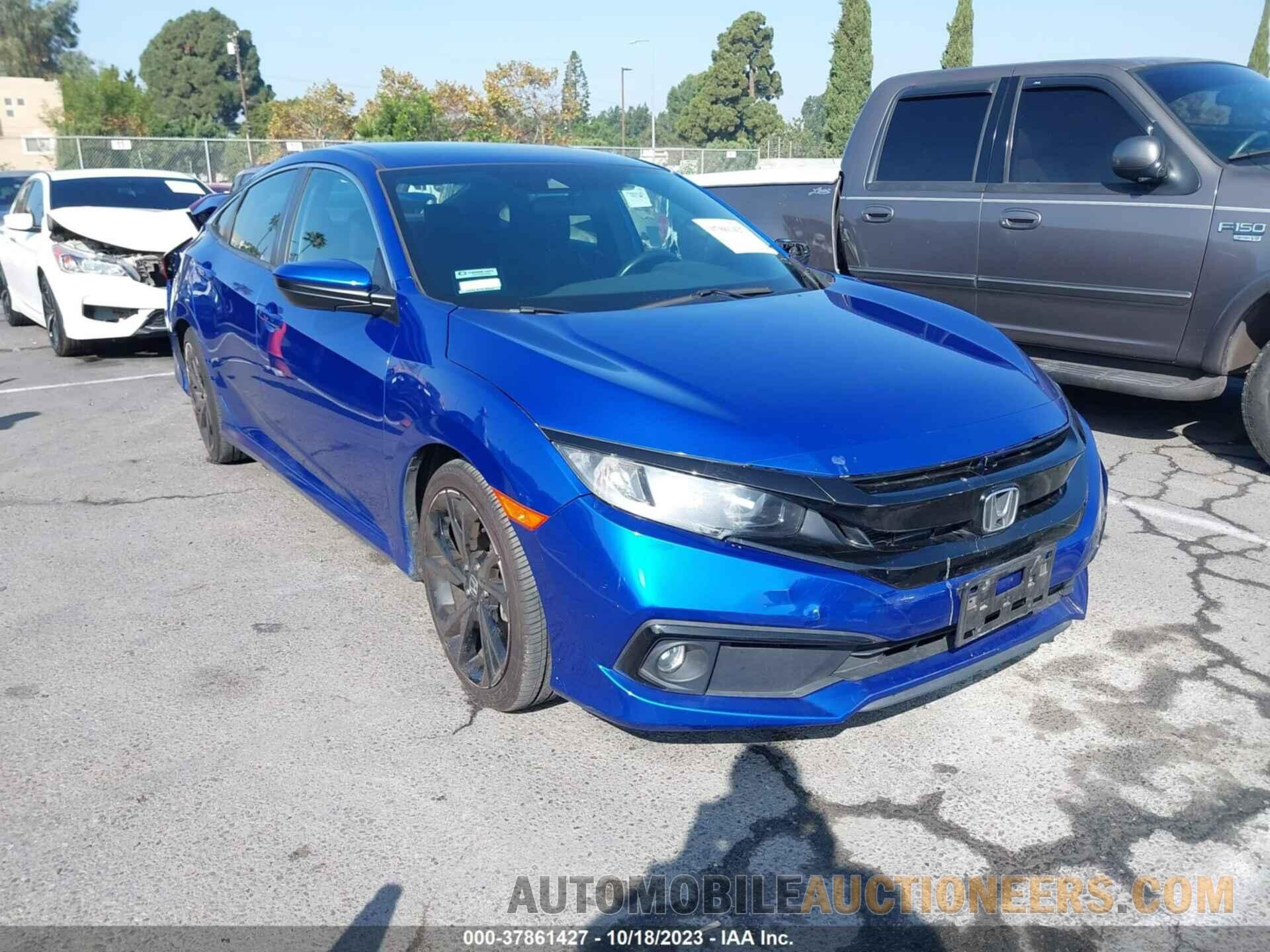 19XFC2F87KE204086 HONDA CIVIC SEDAN 2019