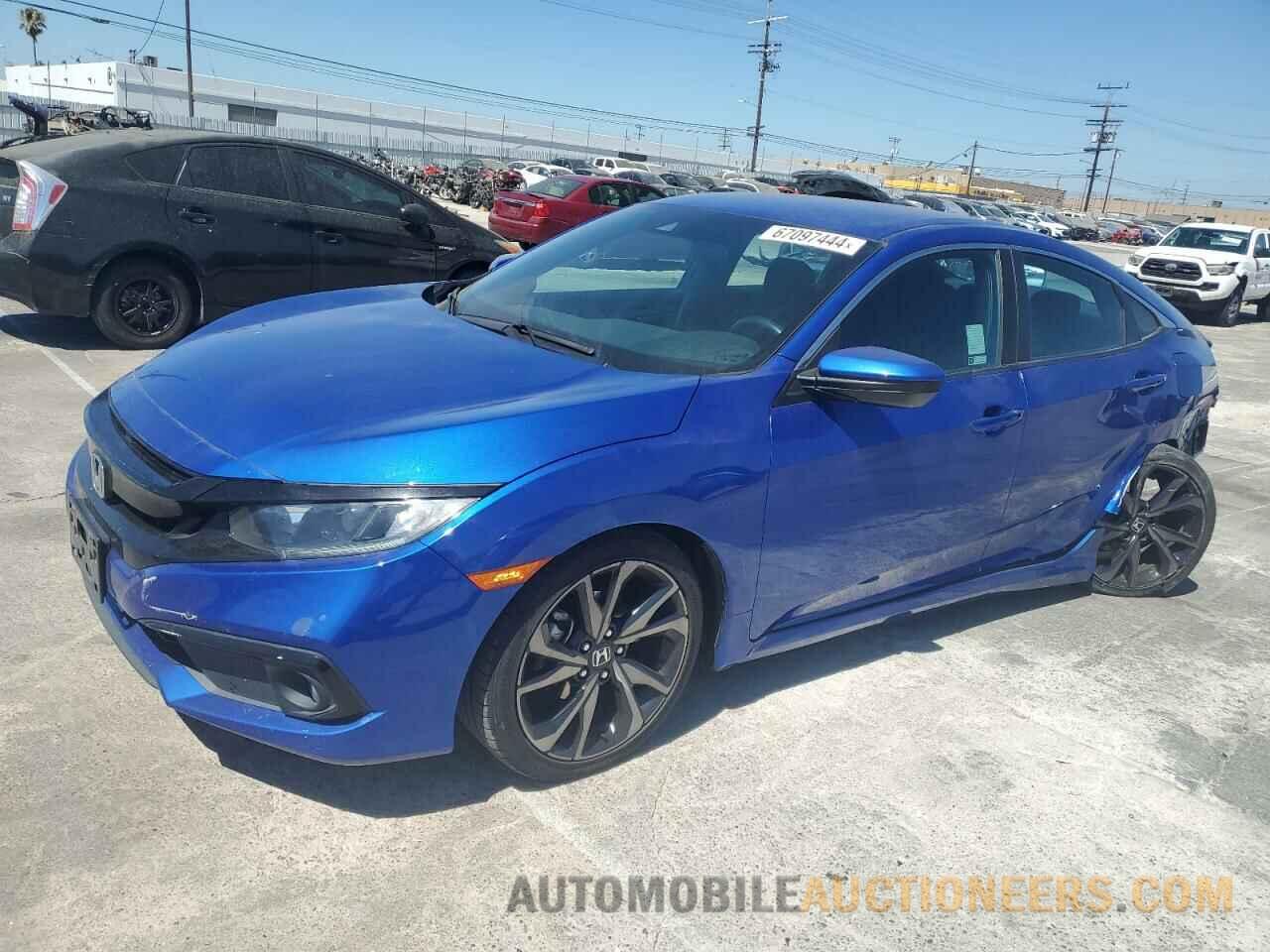 19XFC2F87LE205563 HONDA CIVIC 2020