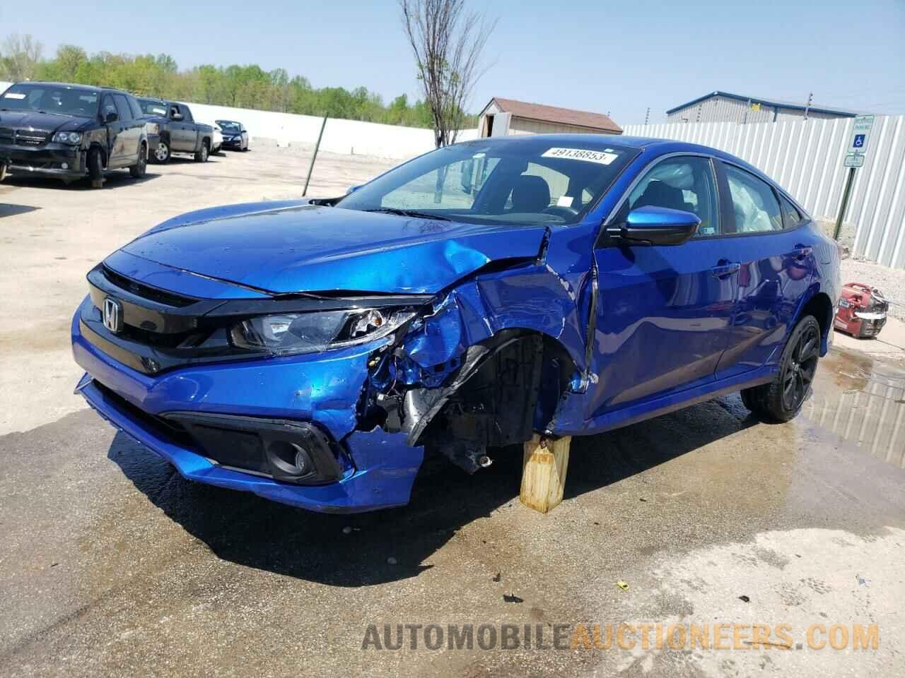 19XFC2F87ME001282 HONDA CIVIC 2021