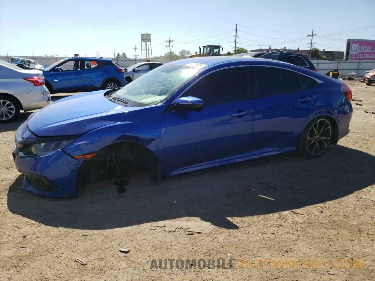 19XFC2F87ME001458 HONDA CIVIC 2021