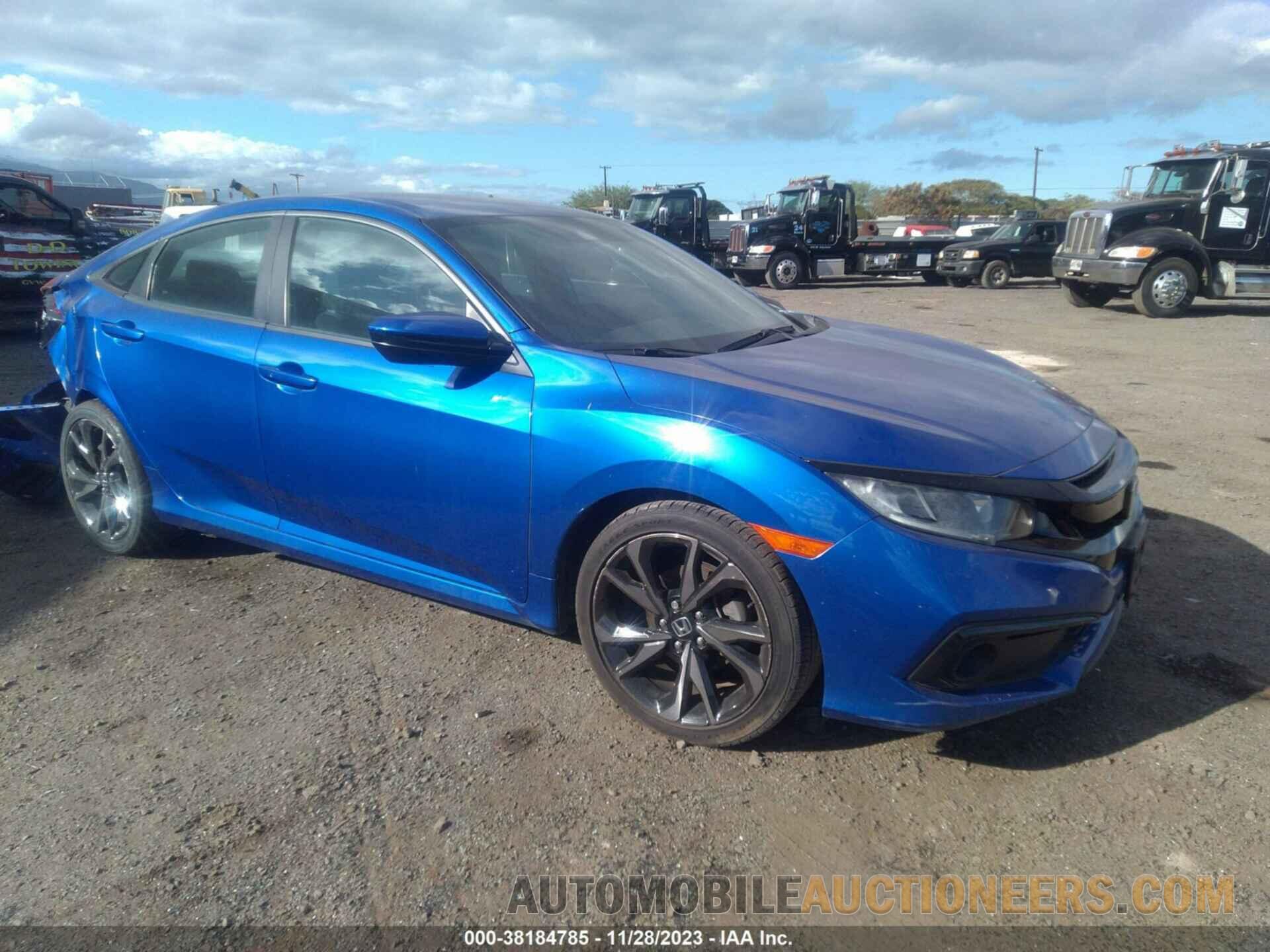 19XFC2F88KE014135 HONDA CIVIC 2019