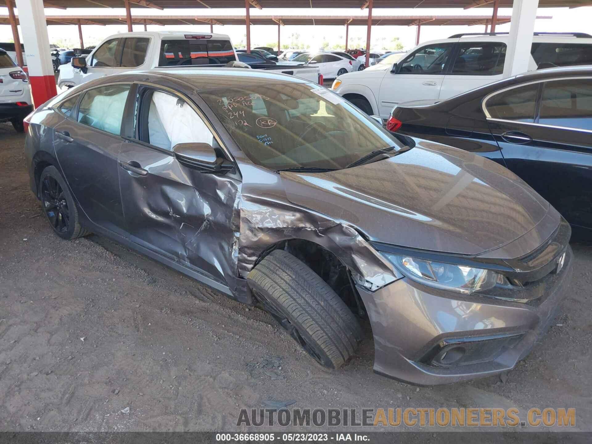 19XFC2F89KE000339 HONDA CIVIC SEDAN 2019