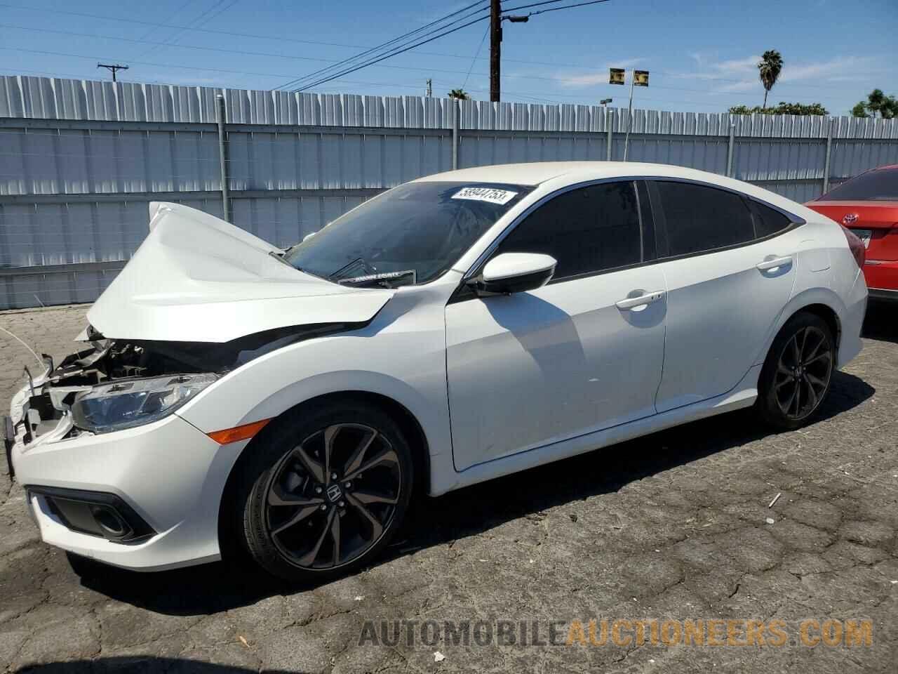 19XFC2F89LE001623 HONDA CIVIC 2020