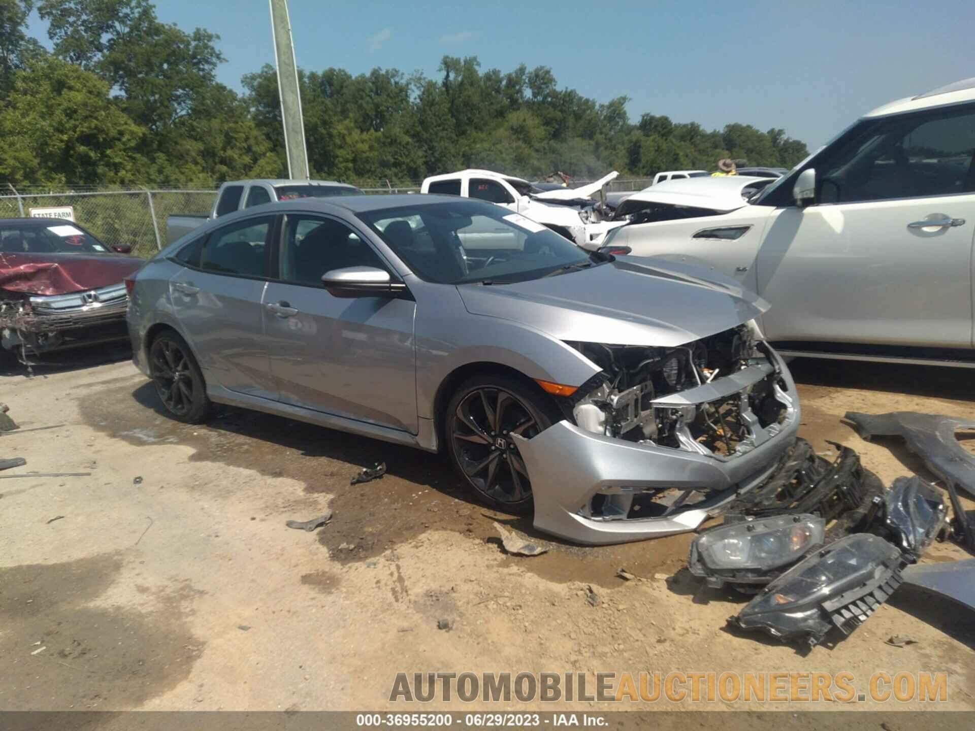 19XFC2F89LE014176 HONDA CIVIC SEDAN 2020