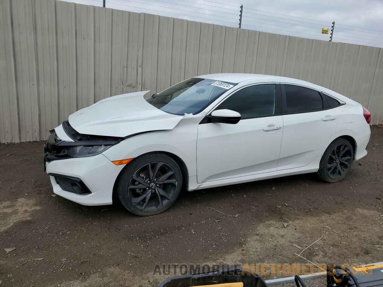 19XFC2F89LE206780 HONDA CIVIC 2020