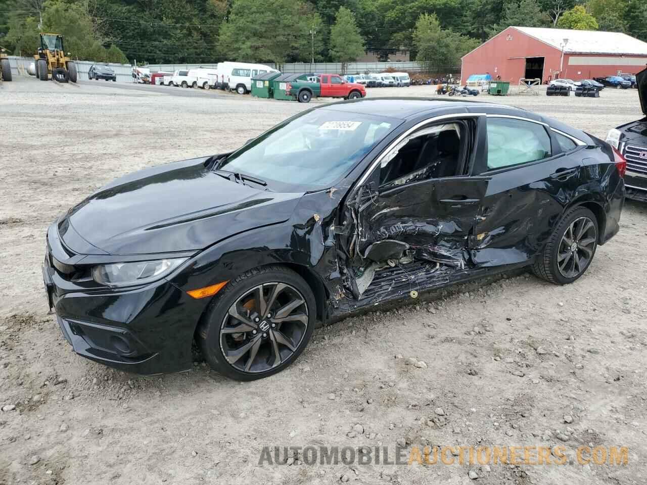 19XFC2F89ME201886 HONDA CIVIC 2021