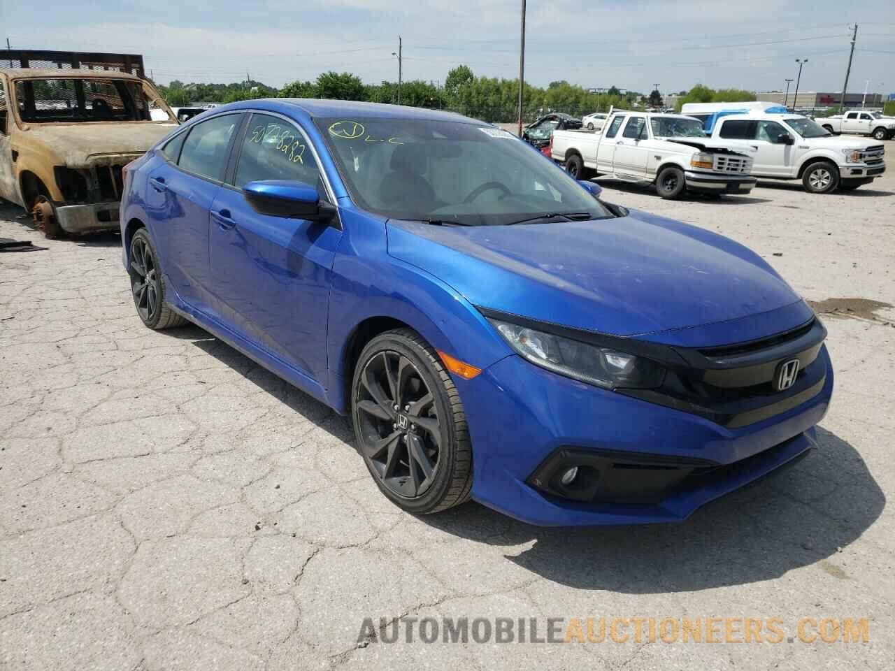 19XFC2F8XKE001208 HONDA CIVIC 2019