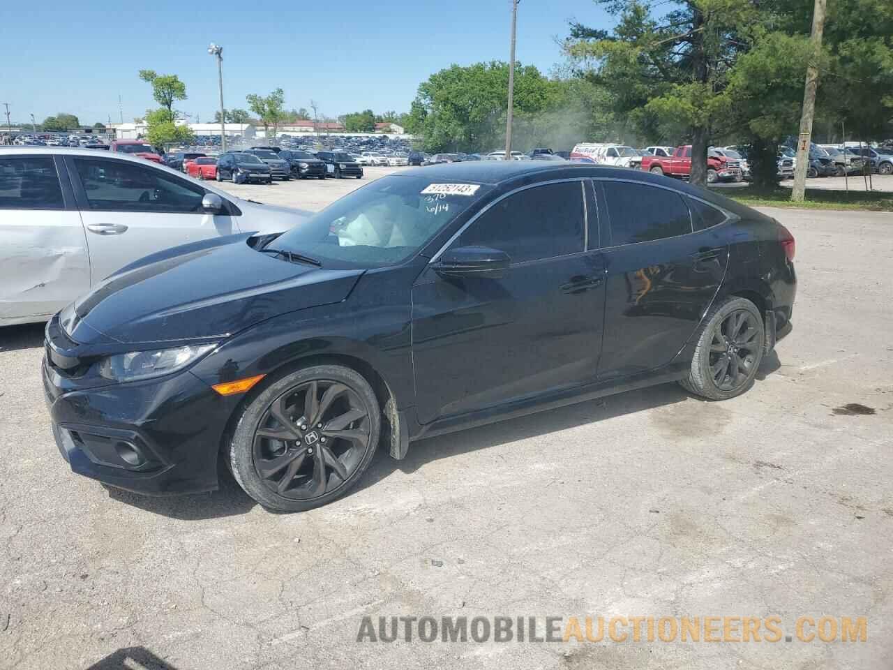 19XFC2F8XKE003704 HONDA CIVIC 2019