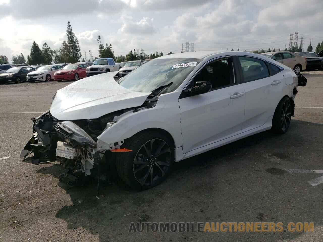 19XFC2F8XKE033138 HONDA CIVIC 2019