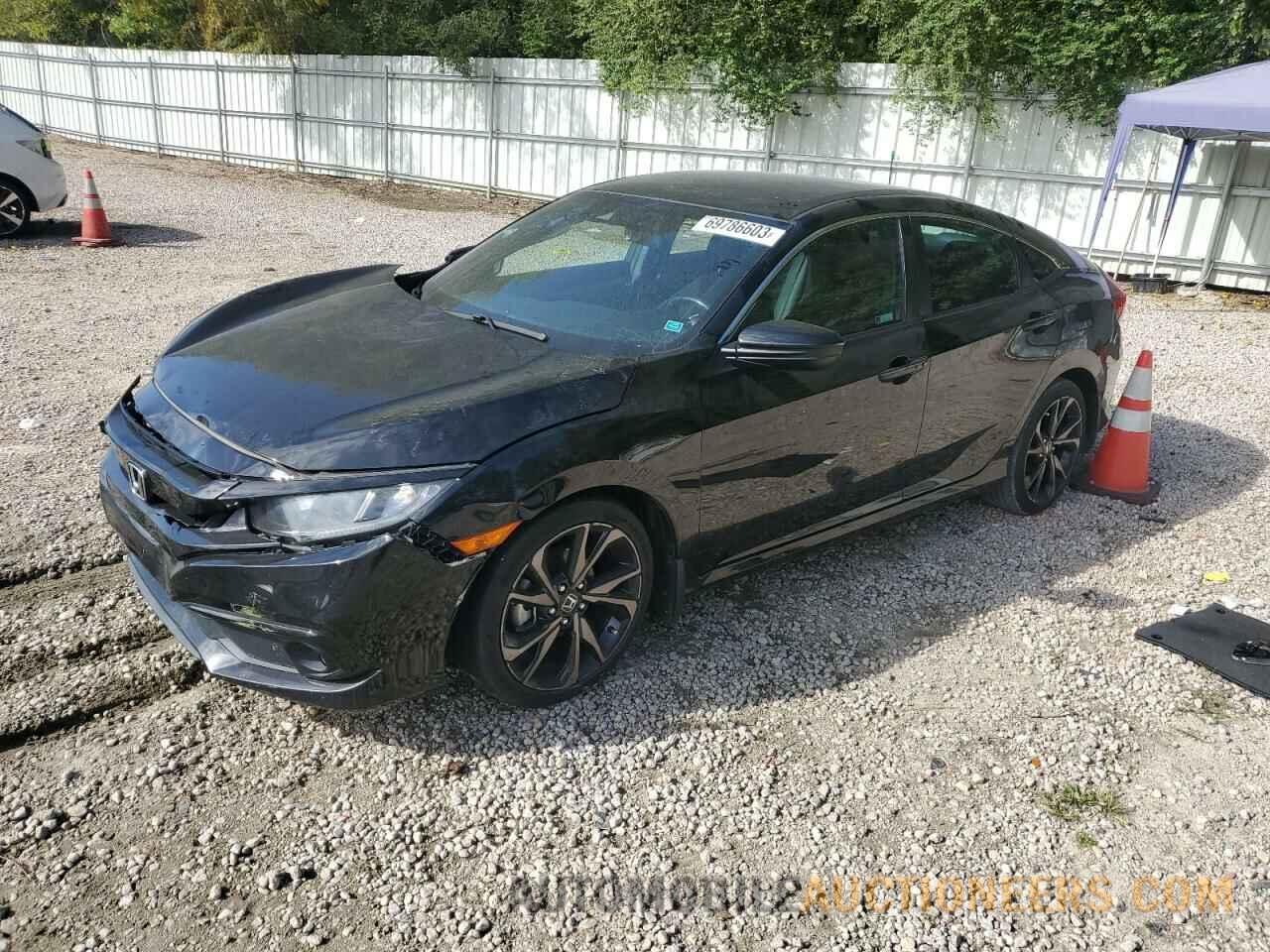 19XFC2F8XKE034144 HONDA CIVIC 2019