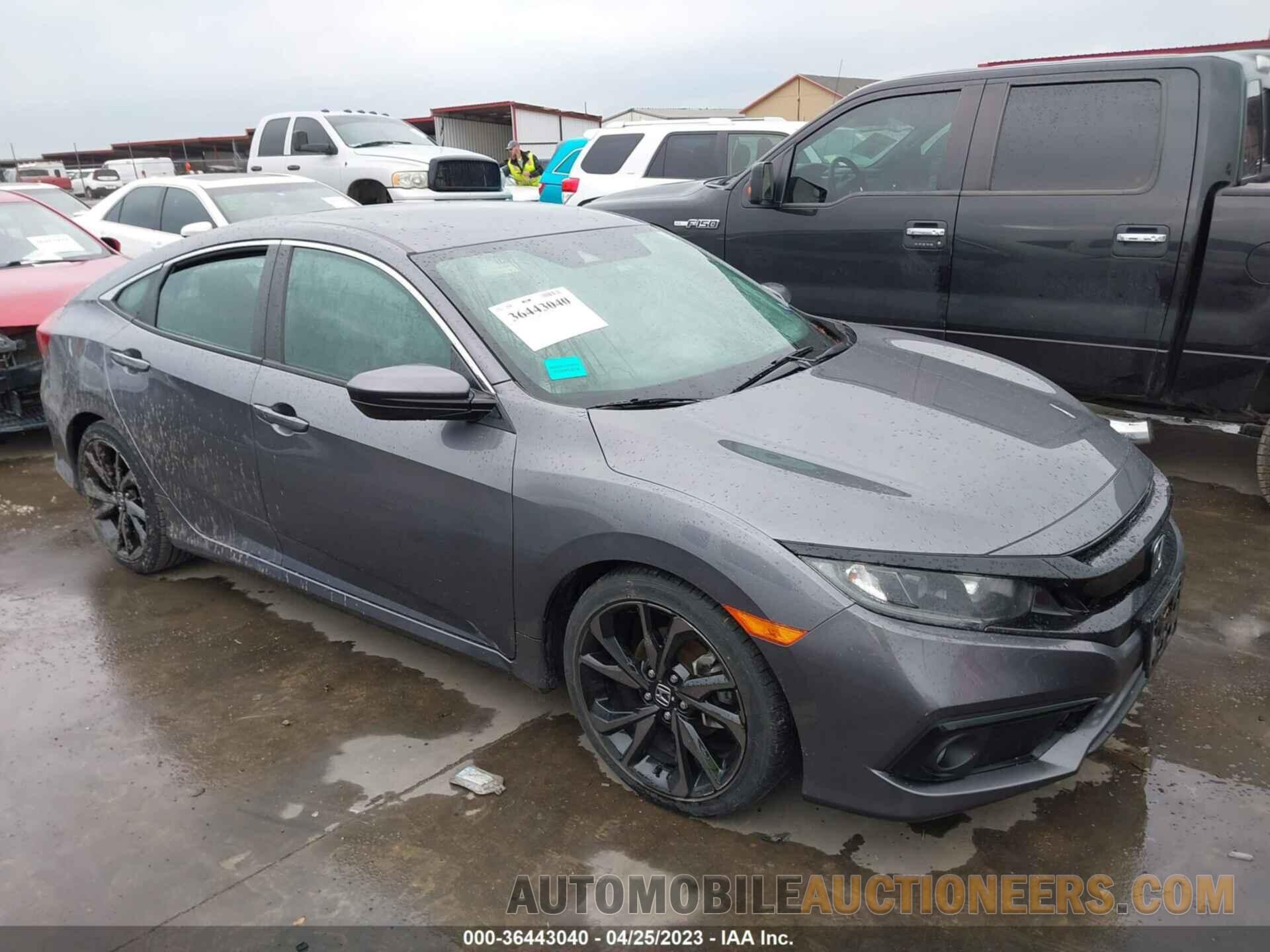 19XFC2F8XKE048786 HONDA CIVIC SEDAN 2019