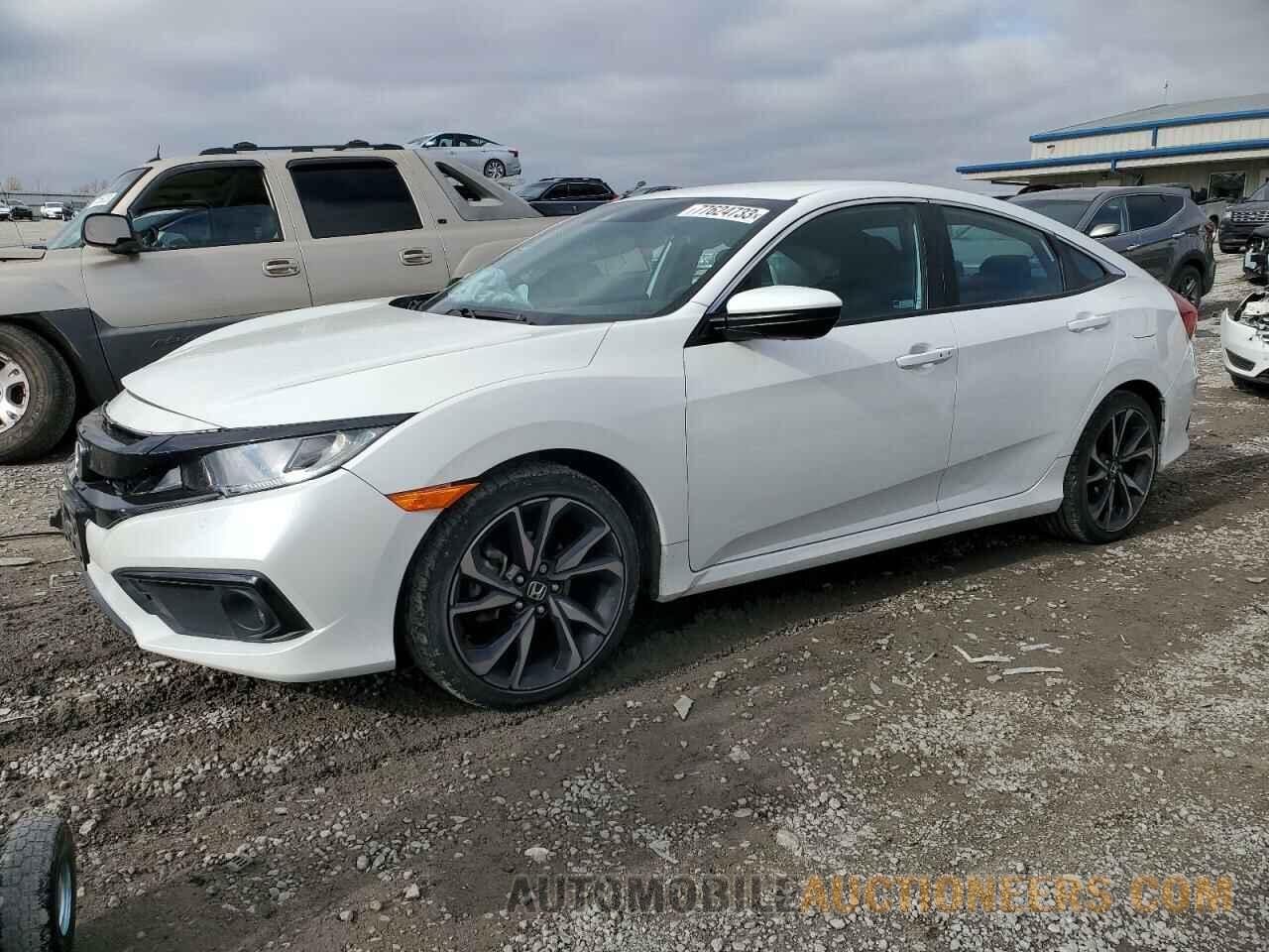 19XFC2F8XKE214420 HONDA CIVIC 2019