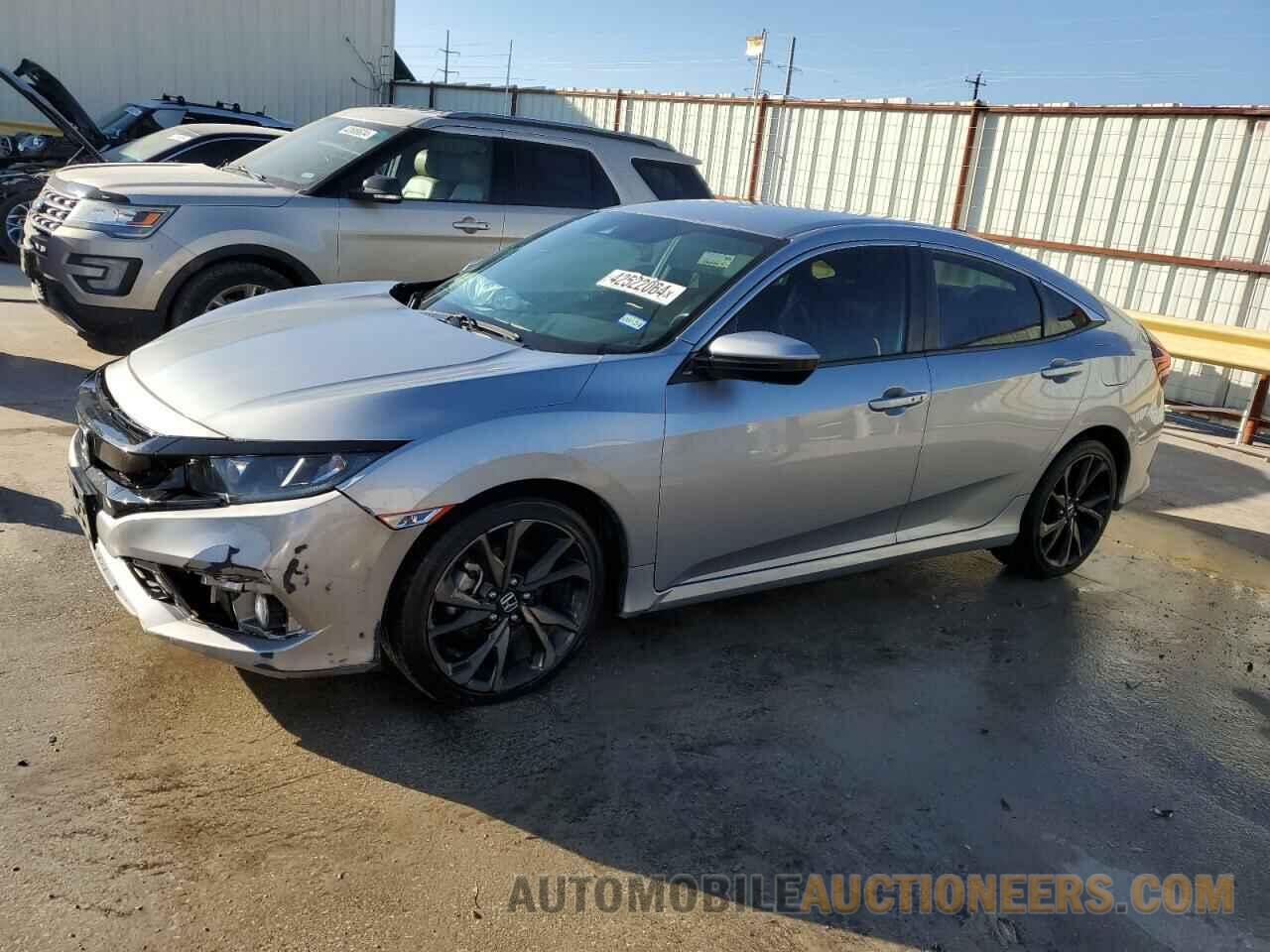 19XFC2F8XLE015689 HONDA CIVIC 2020