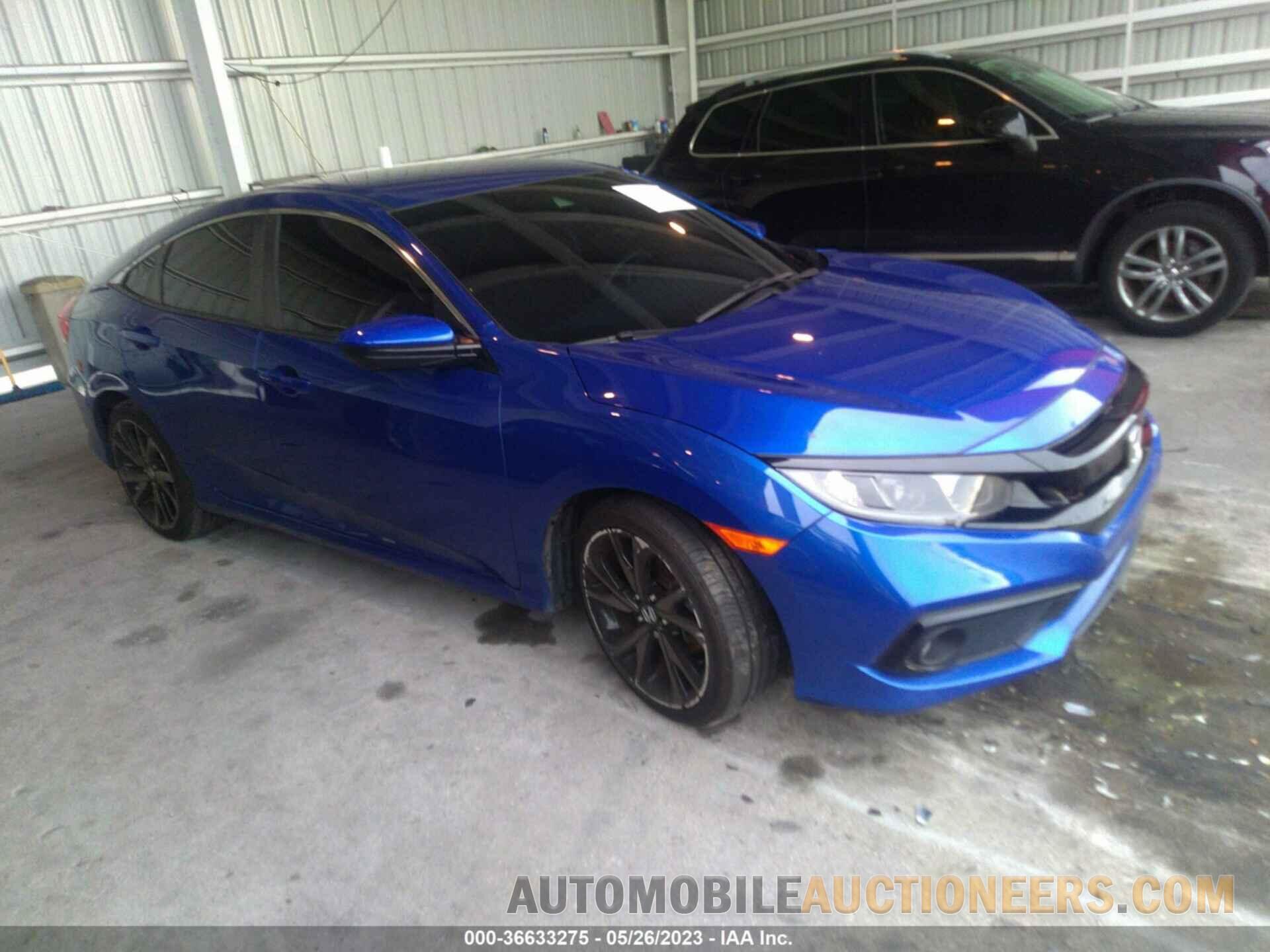 19XFC2F8XLE020813 HONDA CIVIC SEDAN 2020