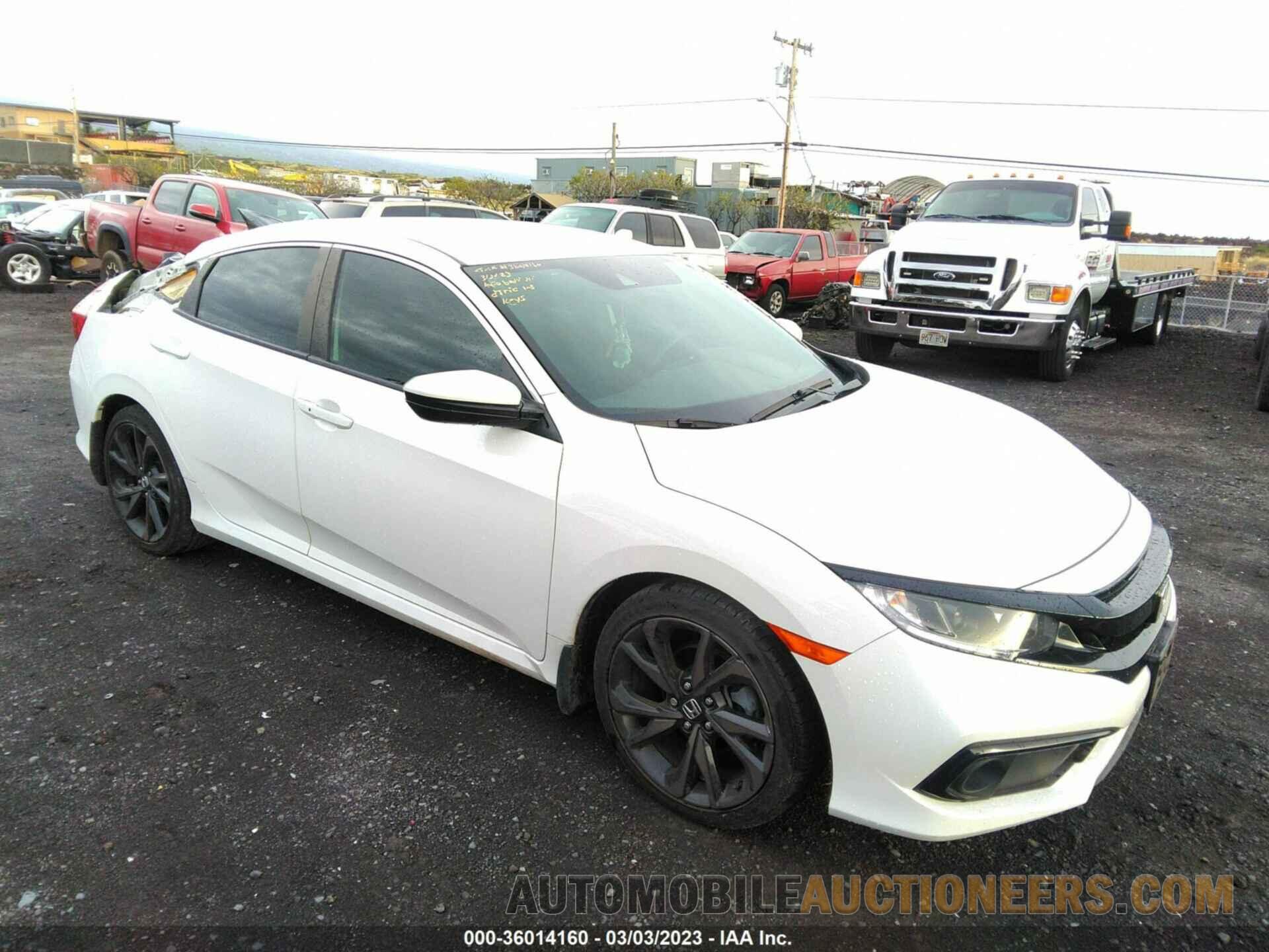 19XFC2F8XLE025770 HONDA CIVIC SEDAN 2020