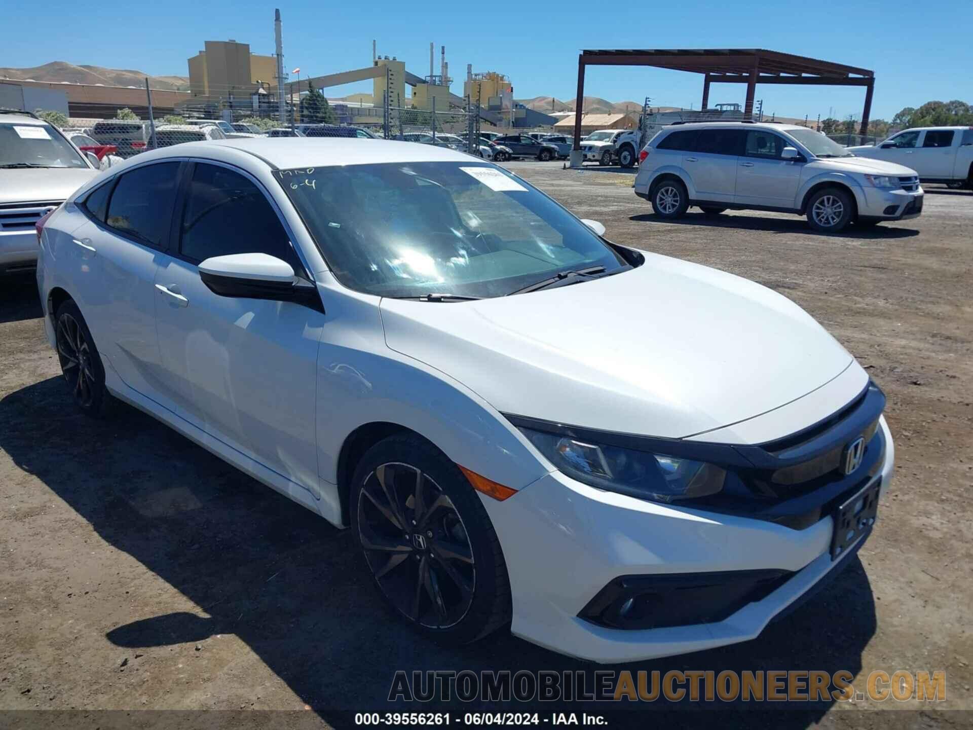 19XFC2F8XLE204259 HONDA CIVIC 2020