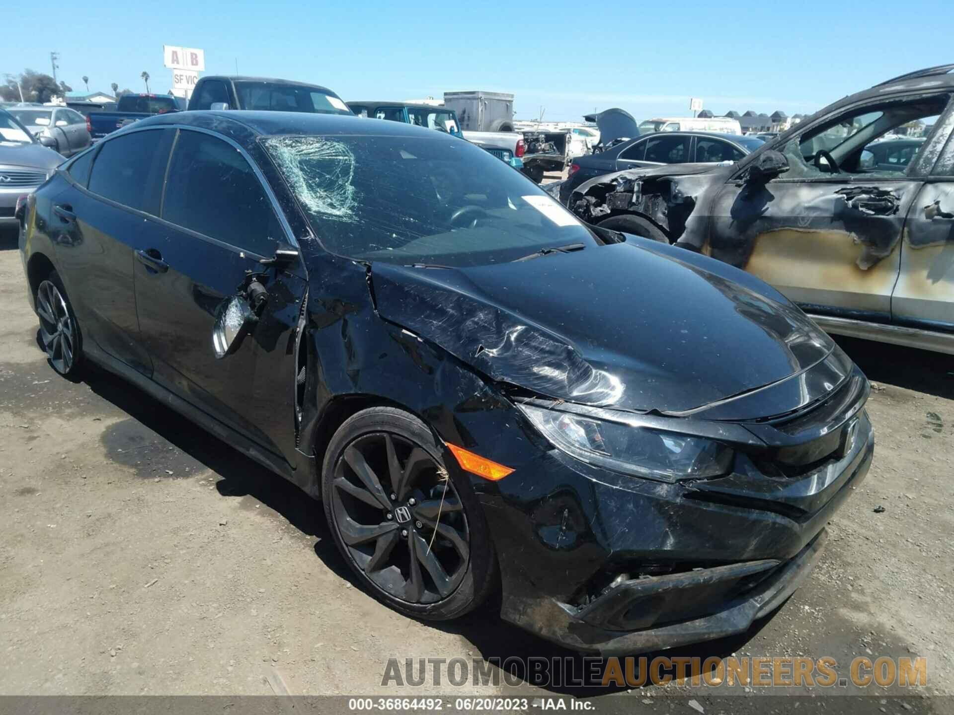 19XFC2F8XLE211907 HONDA CIVIC SEDAN 2020