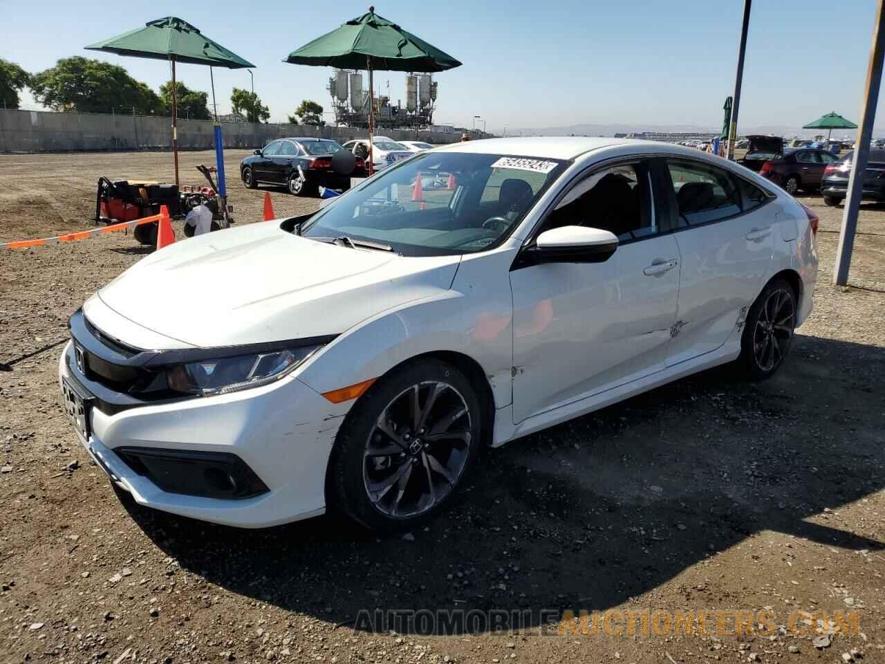 19XFC2F8XLE215018 HONDA CIVIC 2020