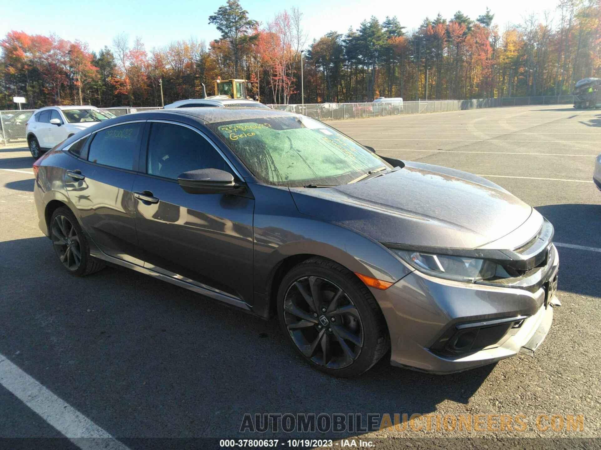 19XFC2F8XLE215357 HONDA CIVIC SEDAN 2020