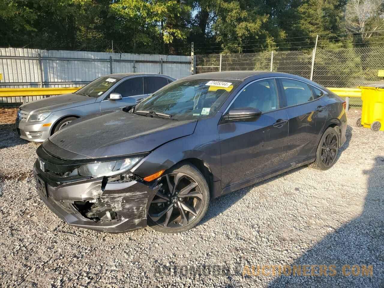 19XFC2F8XME201833 HONDA CIVIC 2021