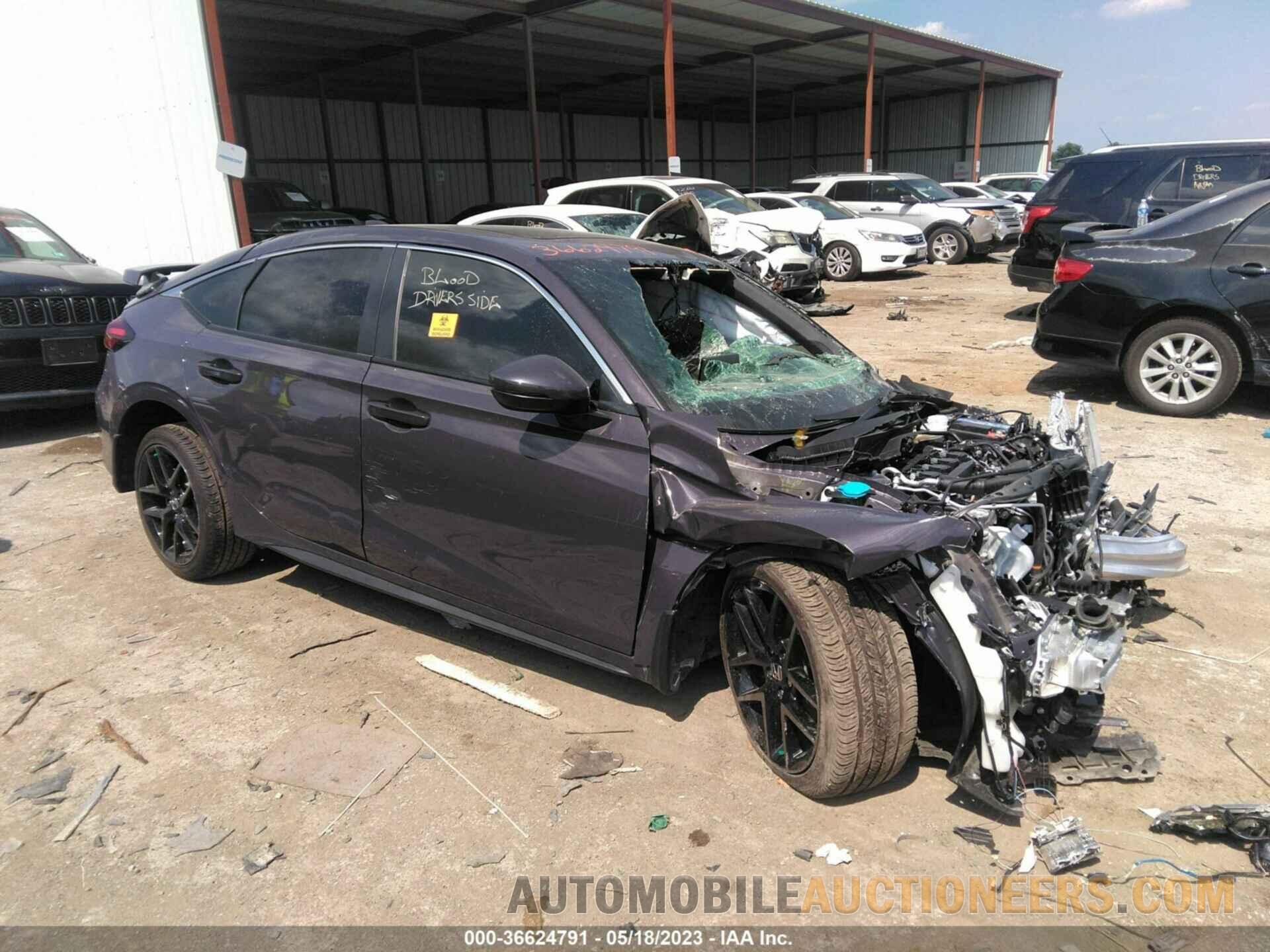 19XFL1H88NE014907 HONDA CIVIC HATCHBACK 2022