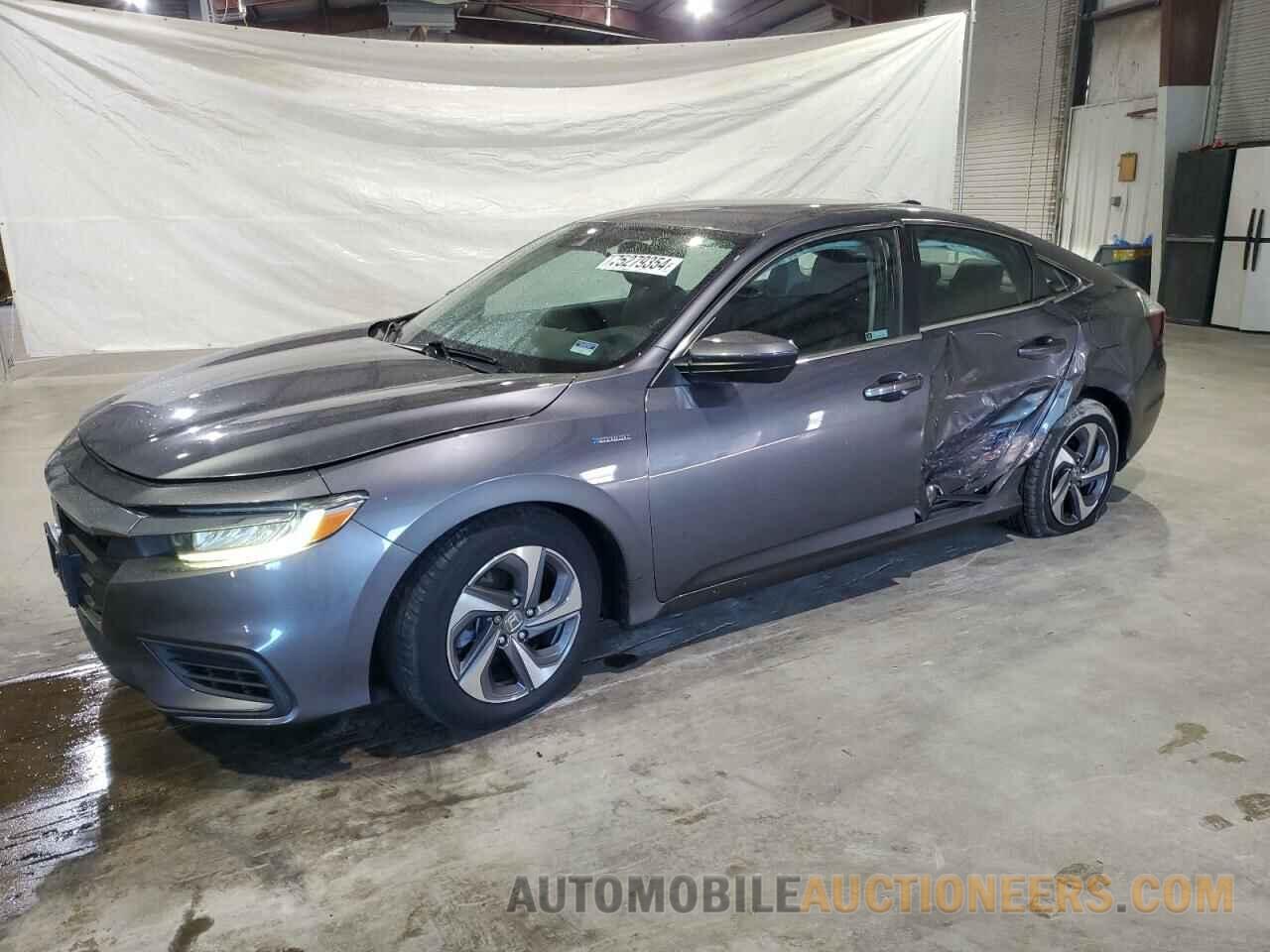 19XZE4F17KE013662 HONDA INSIGHT 2019