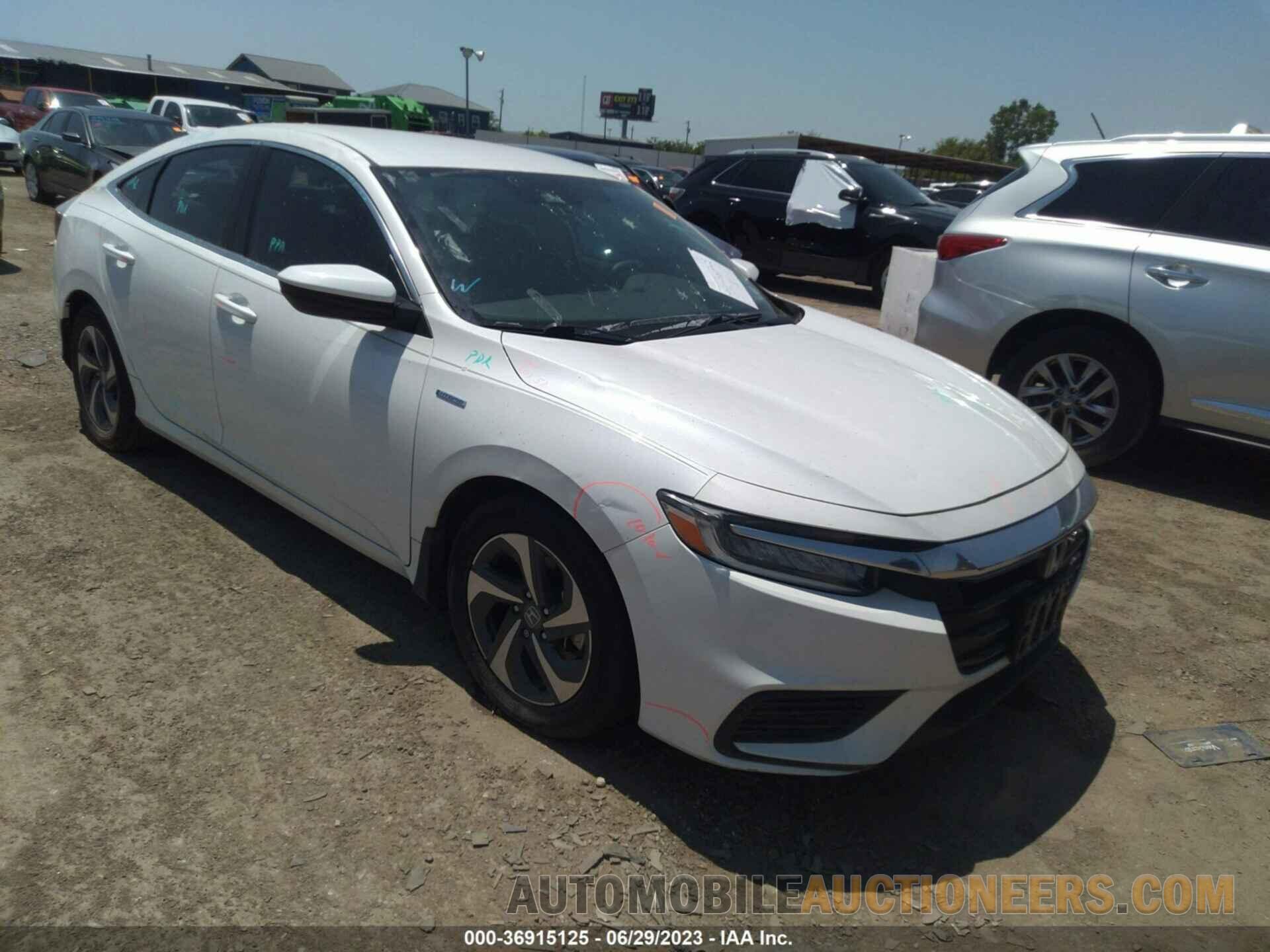 19XZE4F18KE004744 HONDA INSIGHT 2019