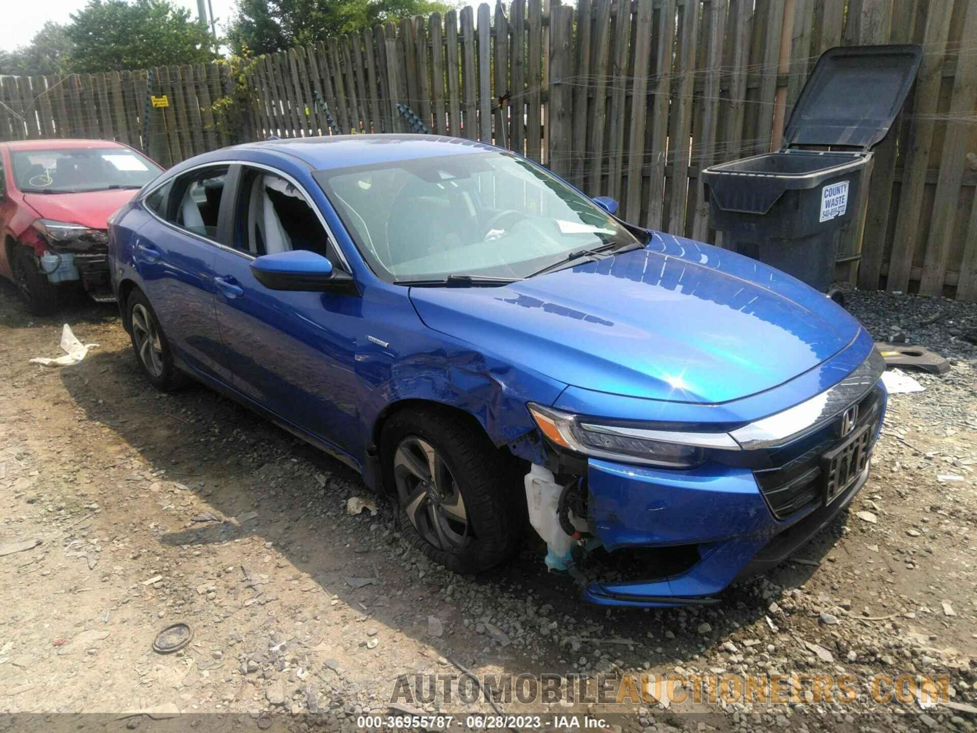 19XZE4F18KE030356 HONDA INSIGHT 2019