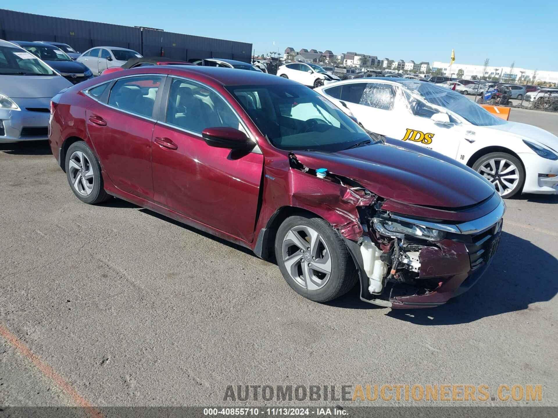 19XZE4F18LE000078 HONDA INSIGHT 2020