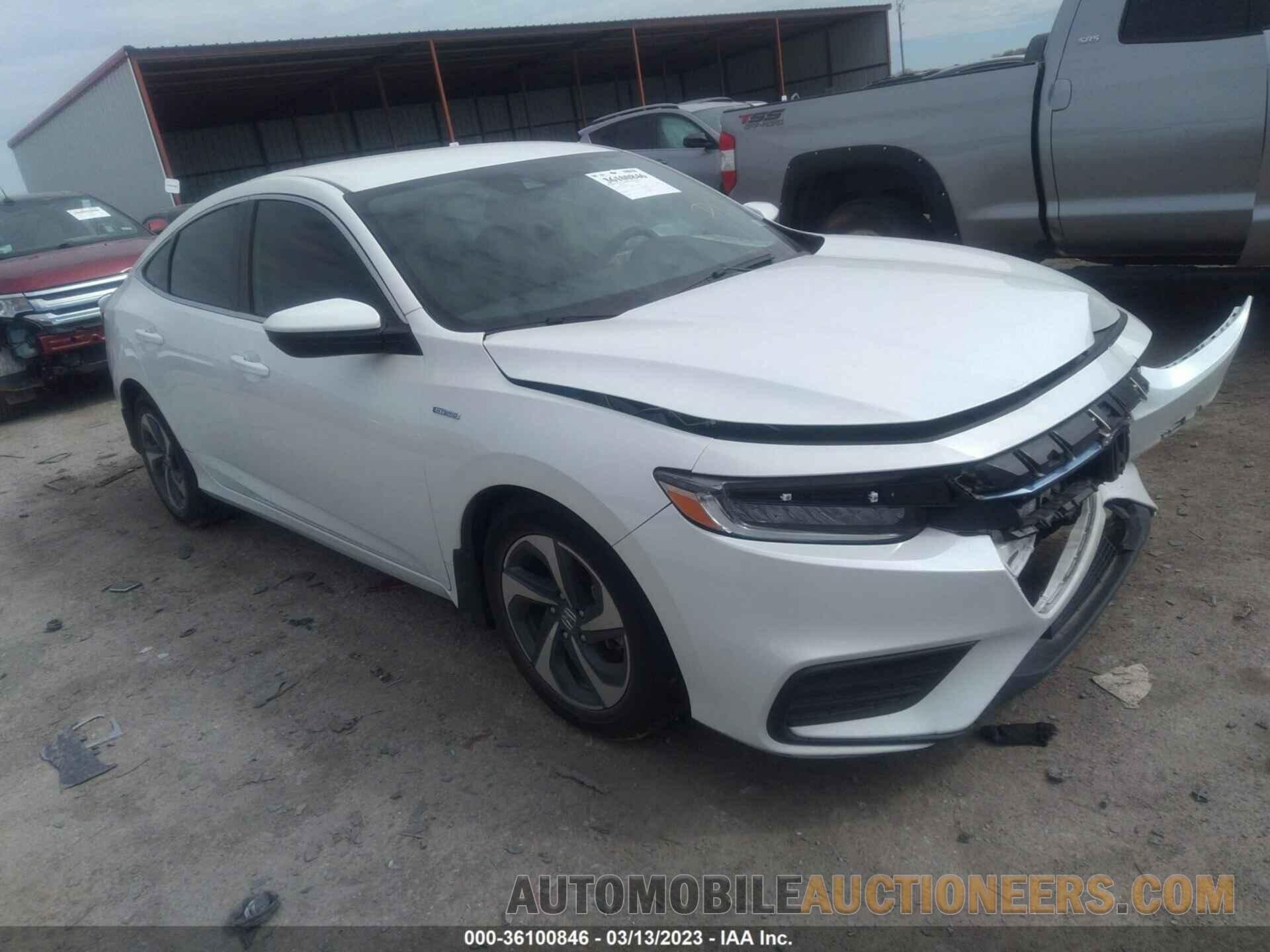 19XZE4F19KE005188 HONDA INSIGHT 2019