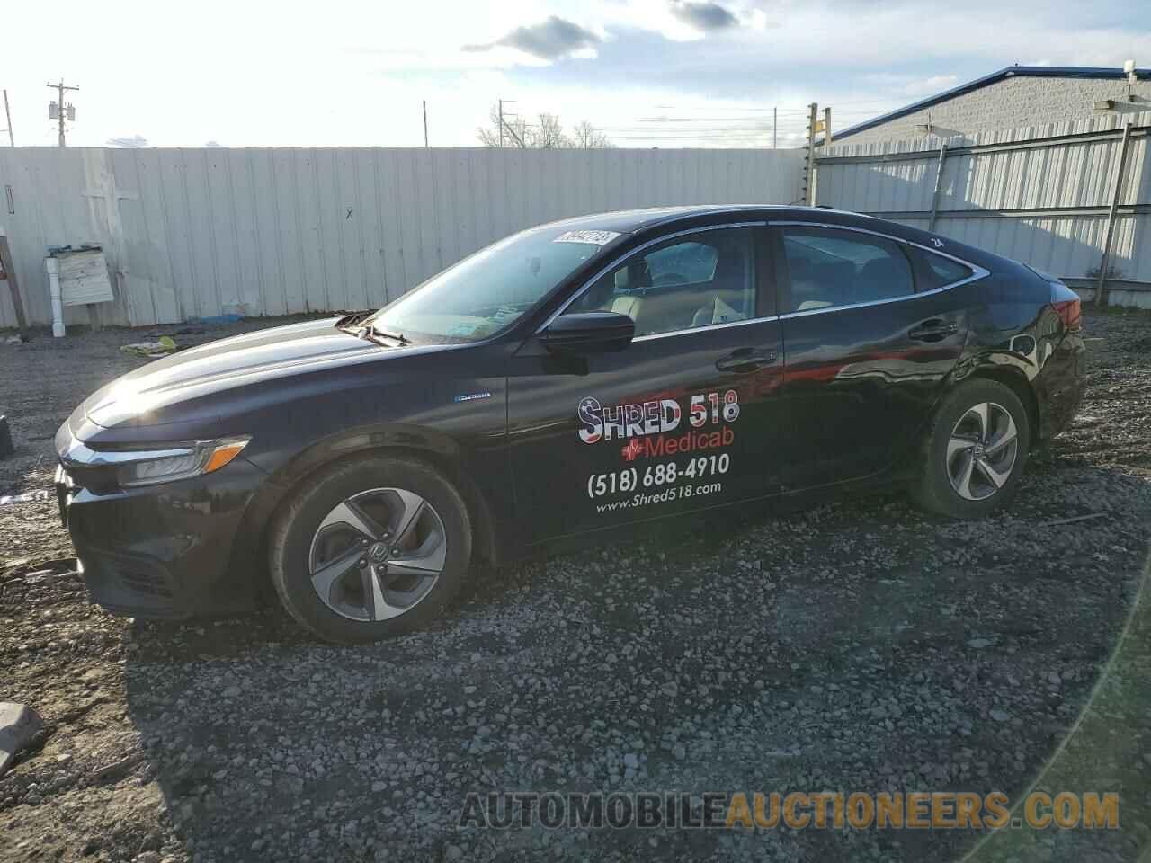 19XZE4F19KE010603 HONDA INSIGHT 2019